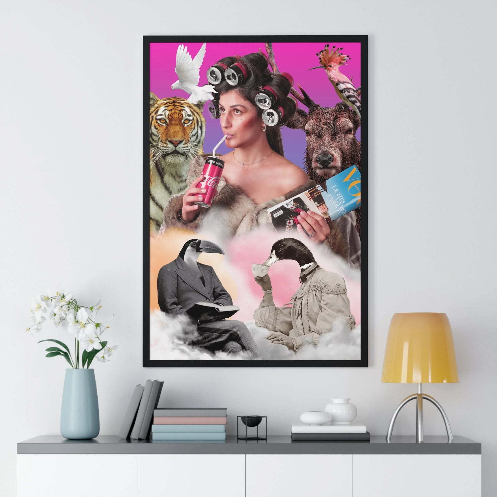 Buy The Best By Artsulli x Color Printify - Vertical Framed Poster - 2025