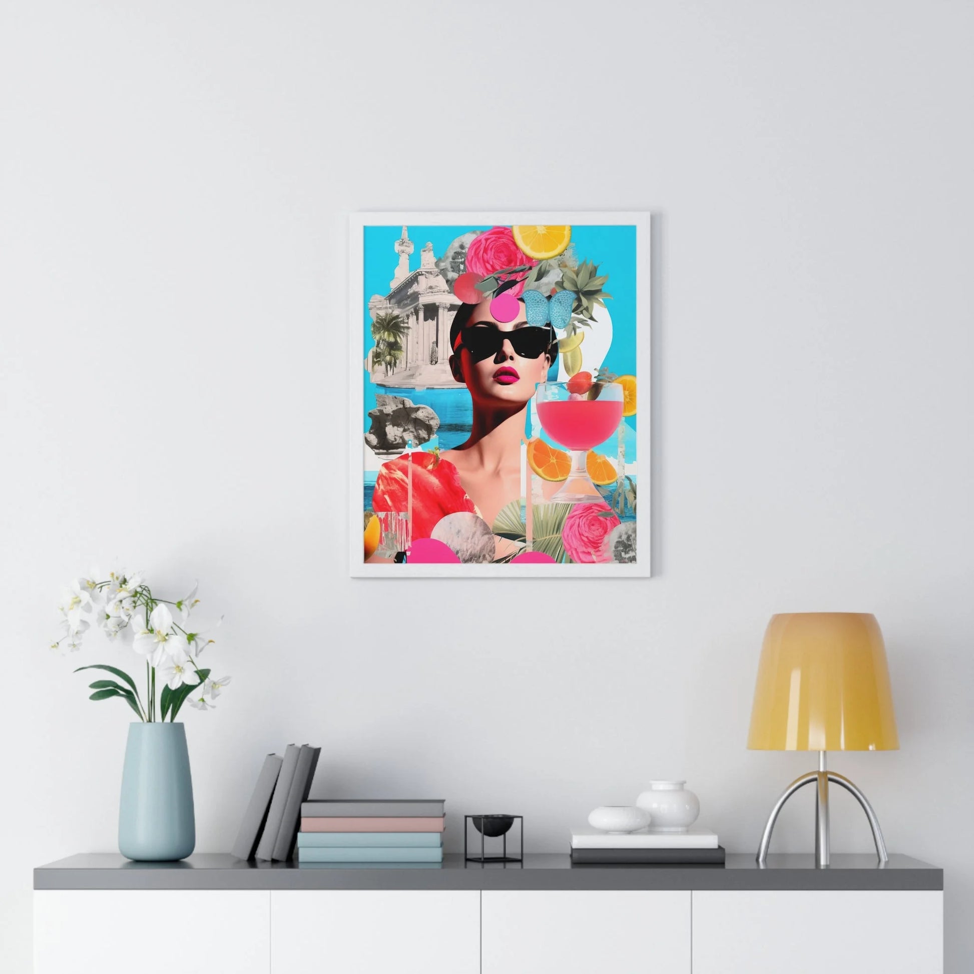 Buy The Best By Artsulli x Color Printify - Vertical Framed Poster - 2025