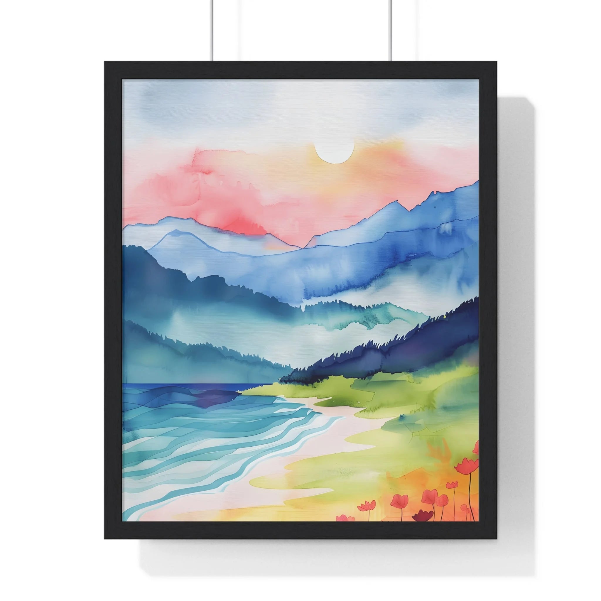 Buy The Best By Artsulli x Color Printify - Vertical Framed Poster - 2025