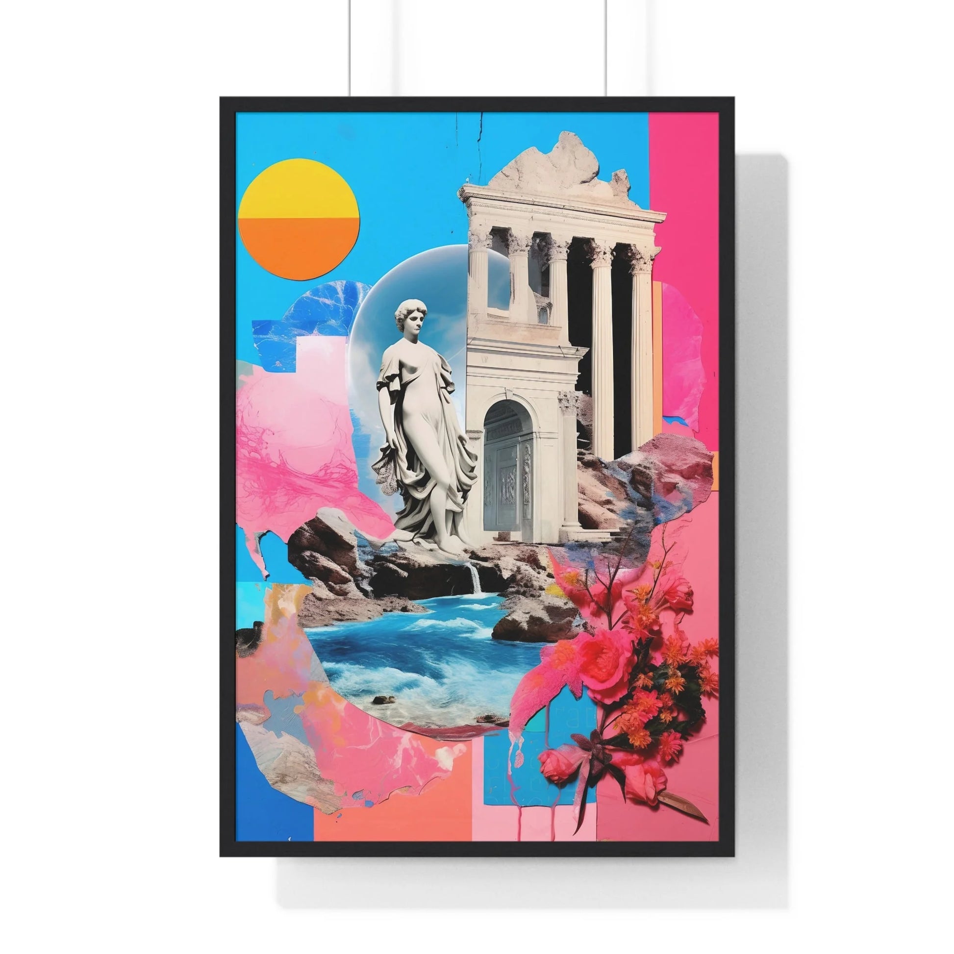 Buy The Best By Artsulli x Color Printify - Vertical Framed Poster - 2025