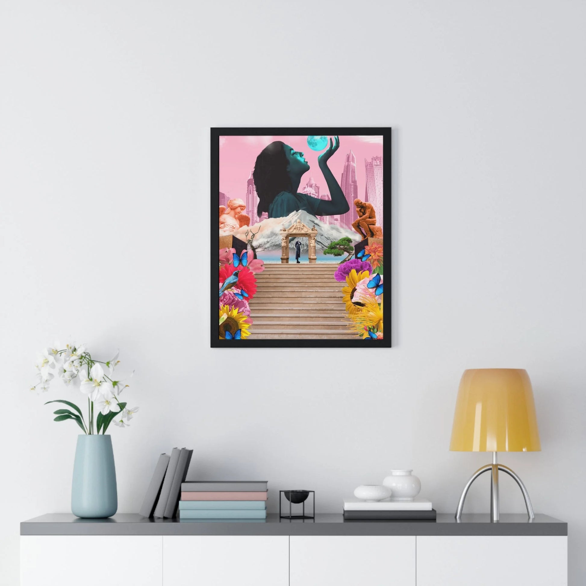 Buy The Best By Artsulli x Color Printify - Vertical Framed Poster - 2025