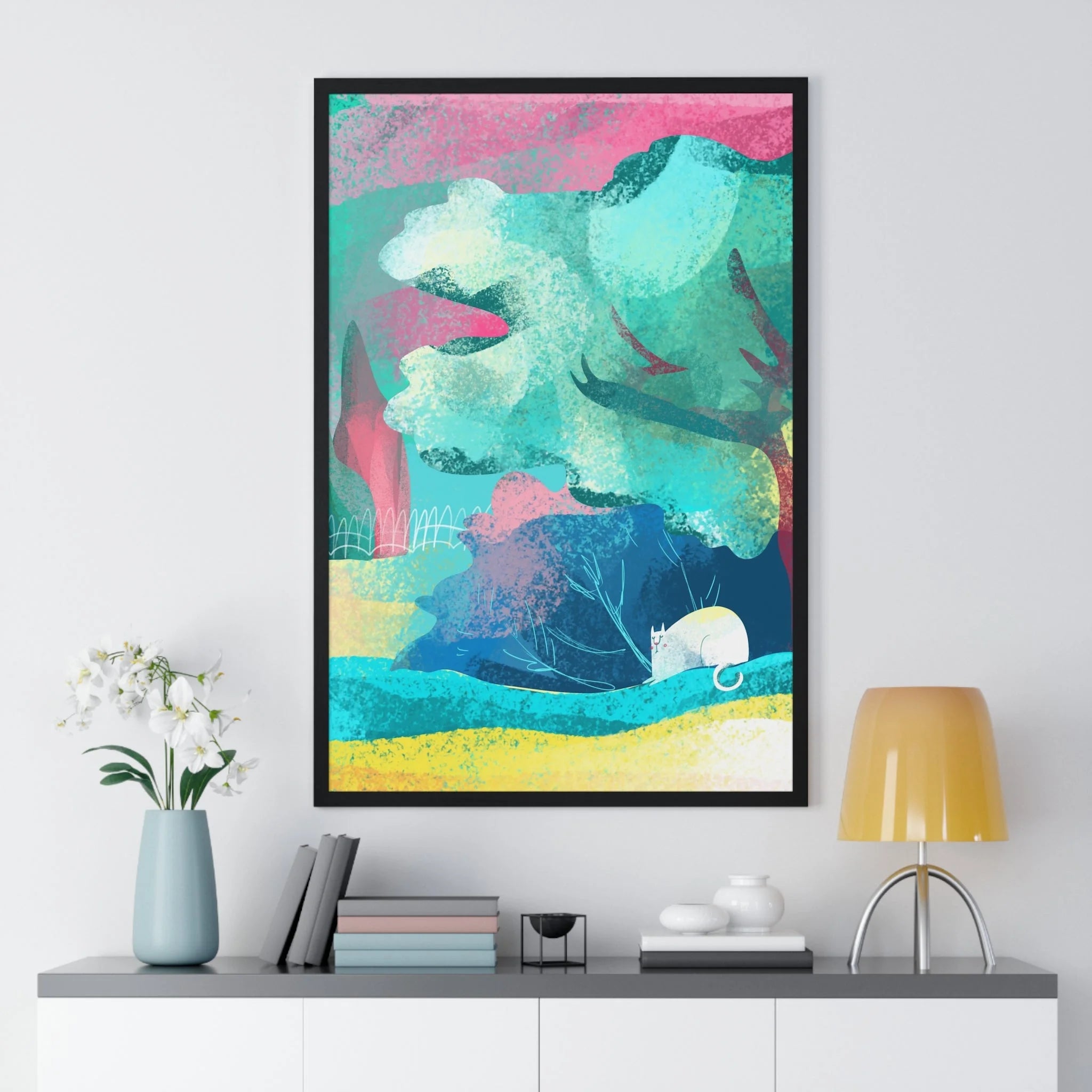 Buy The Best By Artsulli x Color Printify - Vertical Framed Poster - 2025
