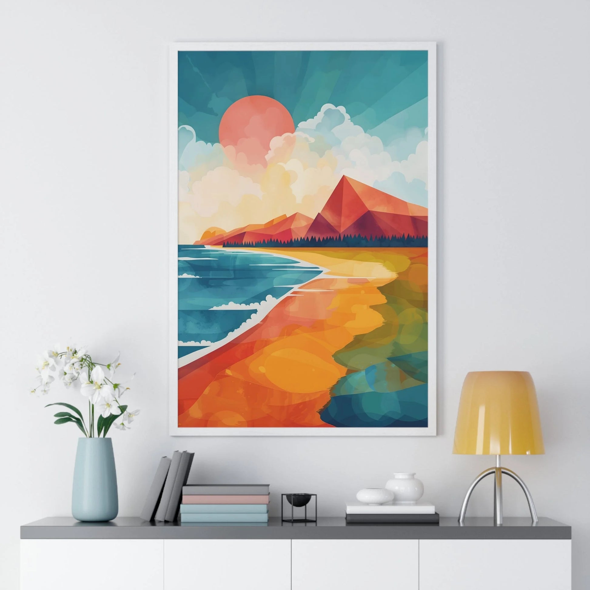 Buy The Best By Artsulli x Color Printify - Vertical Framed Poster - 2025