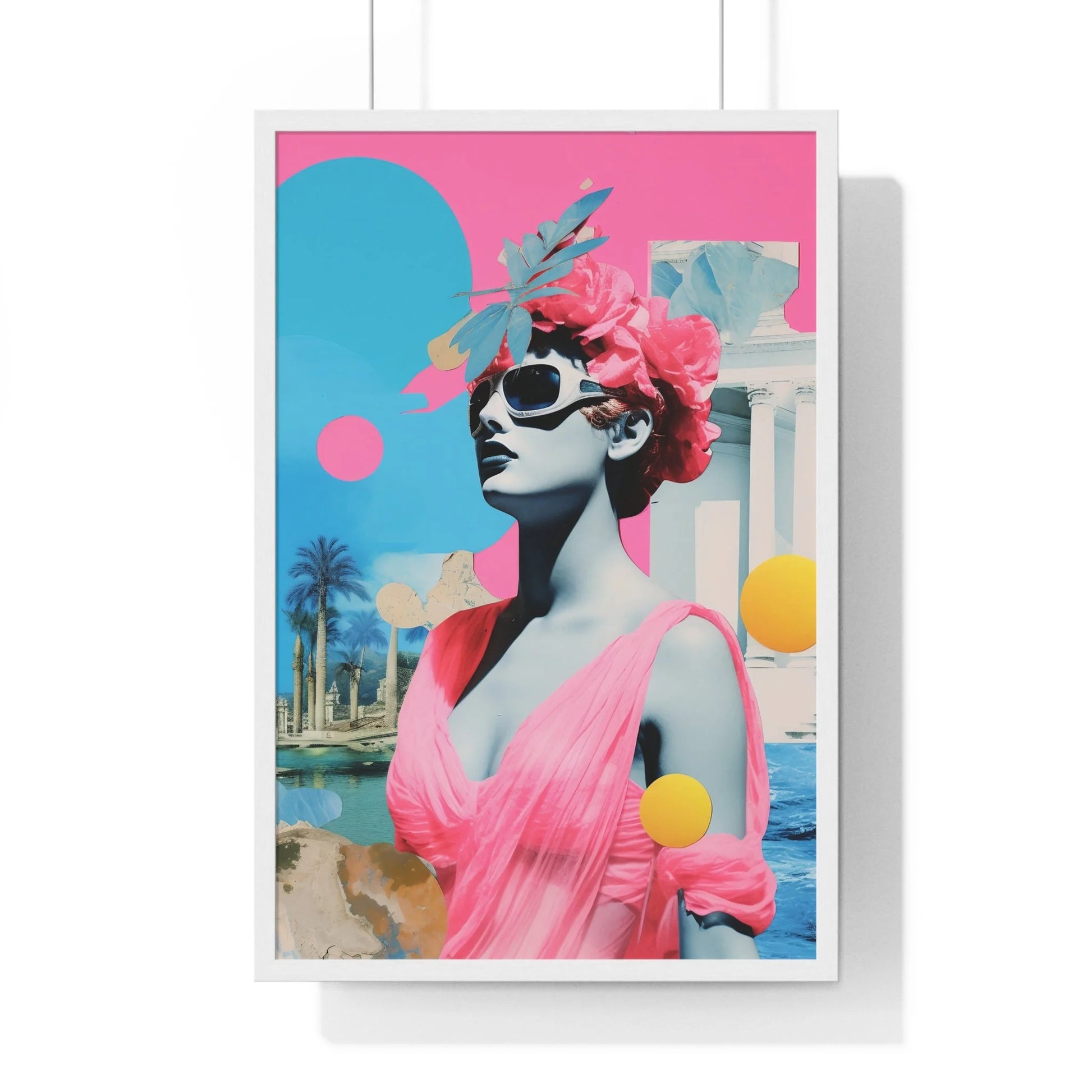 Buy The Best By Artsulli x Color Printify - Vertical Framed Poster - 2025