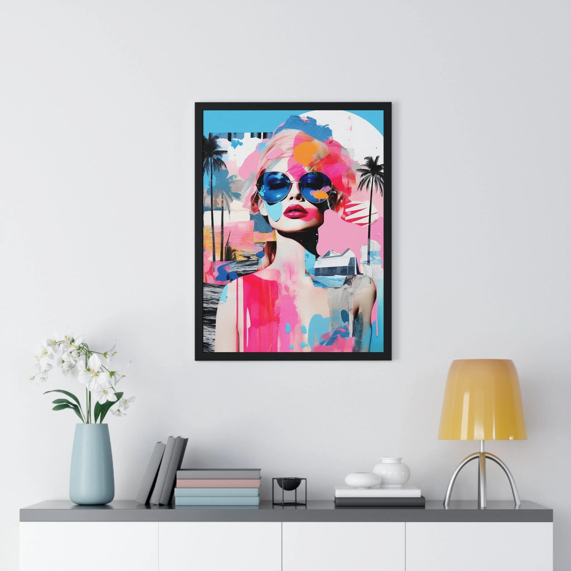 Buy The Best By Artsulli x Color Printify - Vertical Framed Poster - 2025