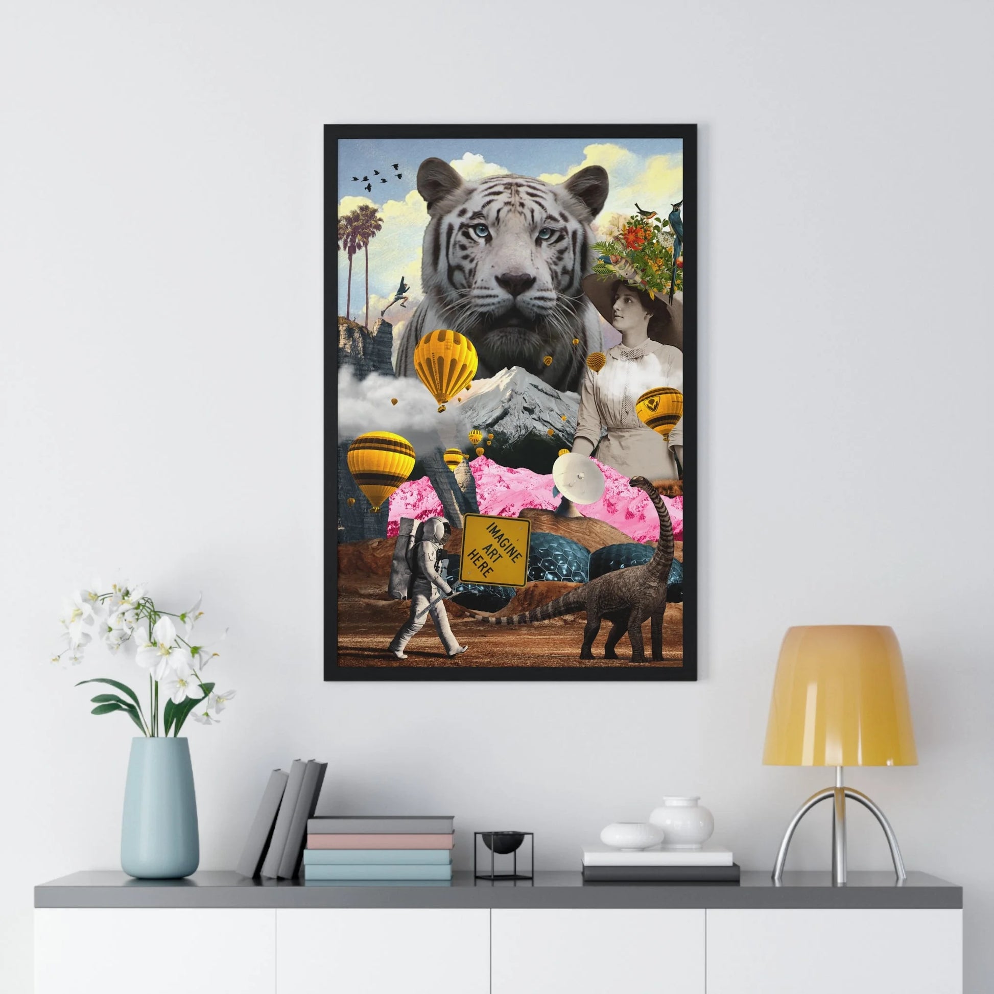 Buy The Best By Artsulli x Color Printify - Vertical Framed Poster - 2025