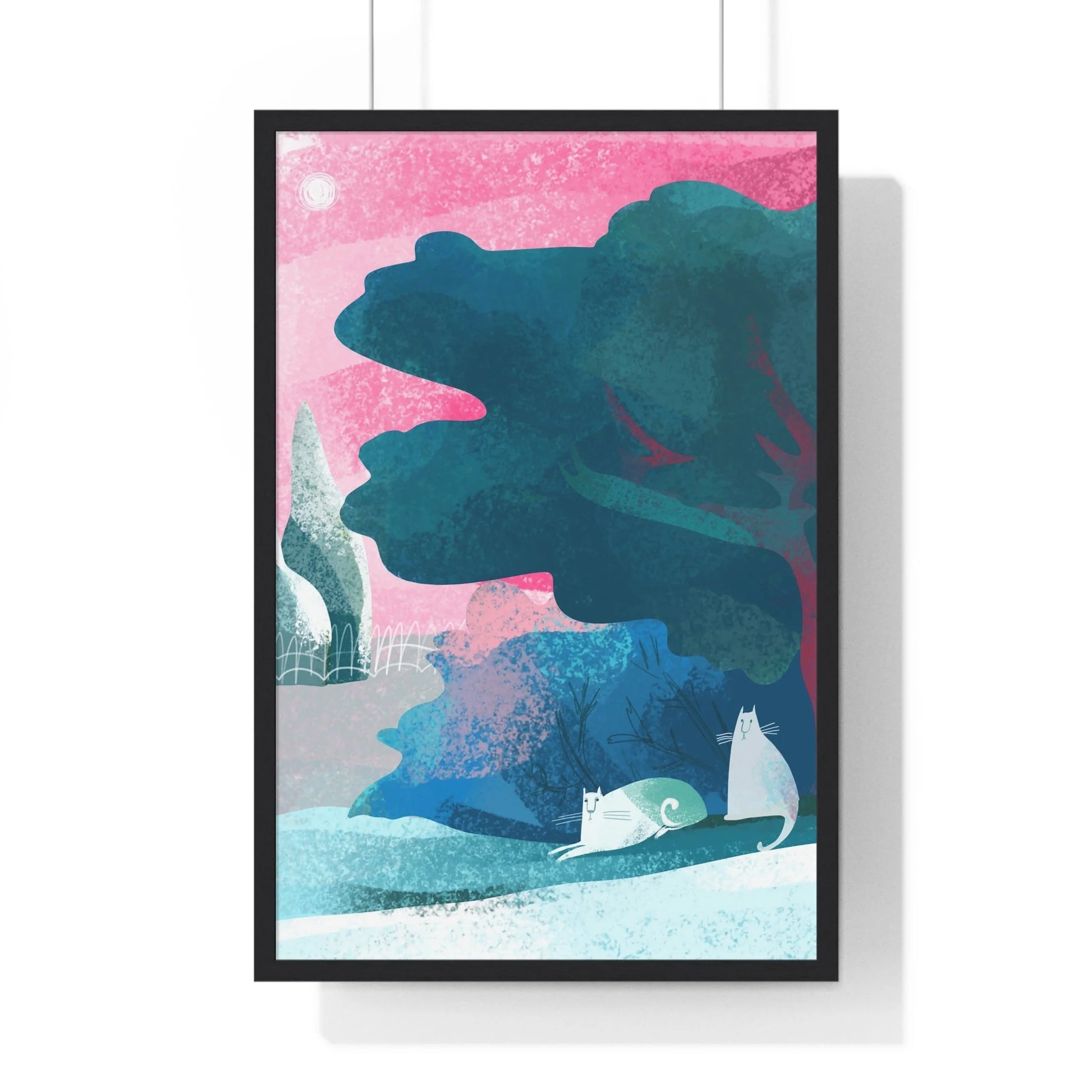 Buy The Best By Artsulli x Color Printify - Vertical Framed Poster - 2025