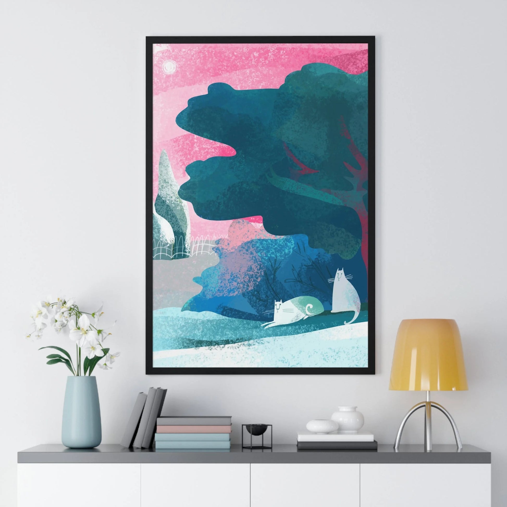 Buy The Best By Artsulli x Color Printify - Vertical Framed Poster - 2025