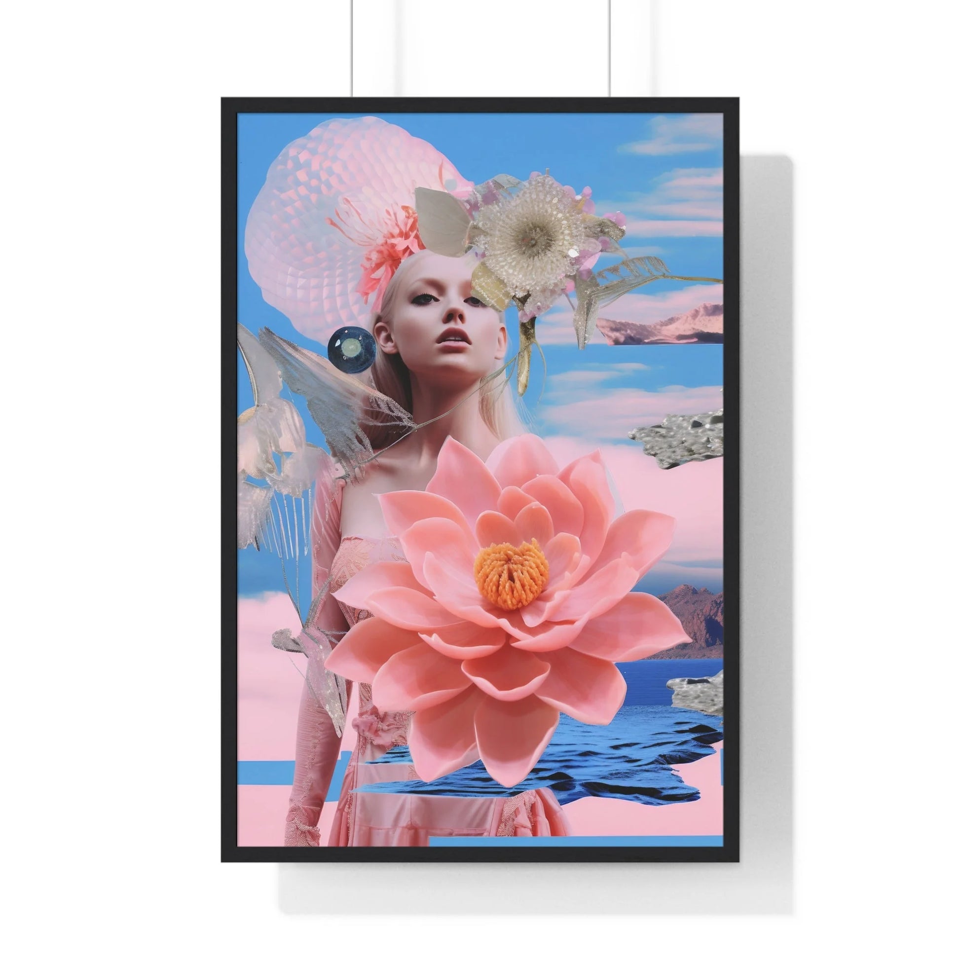 Buy The Best By Artsulli x Color Printify - Vertical Framed Poster - 2025