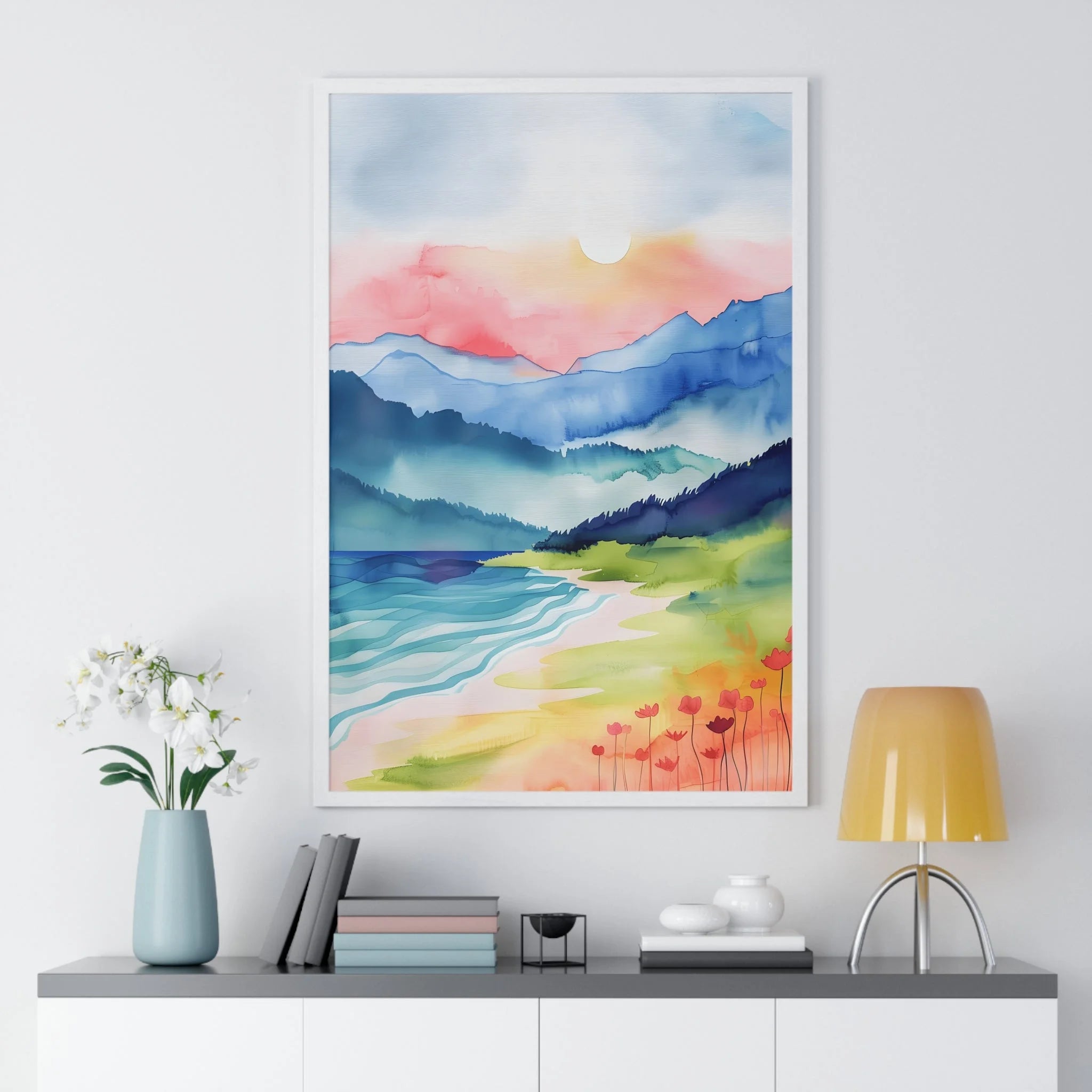 Buy The Best By Artsulli x Color Printify - Vertical Framed Poster - 2025