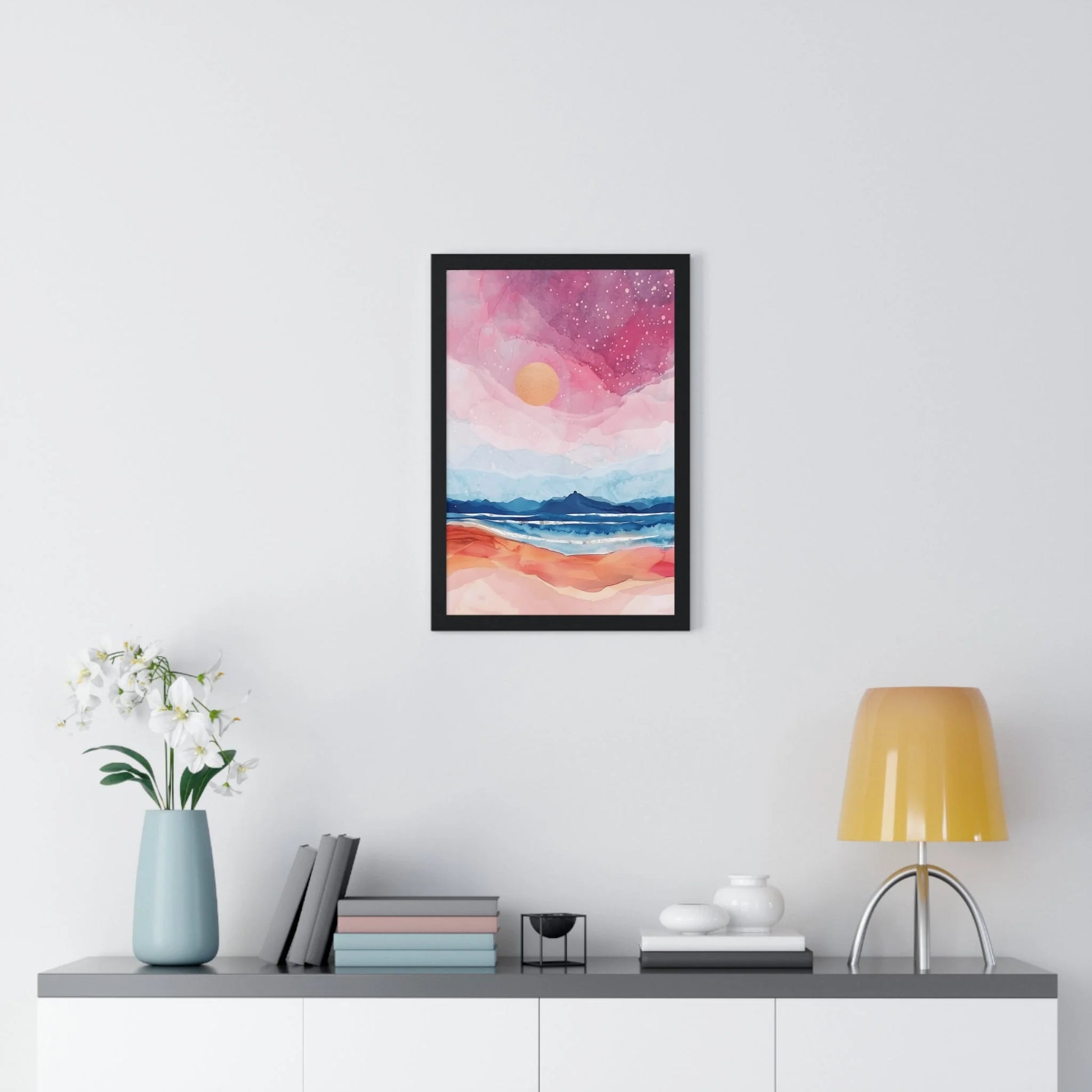 Buy The Best By Artsulli x Color Printify - Vertical Framed Poster - 2025