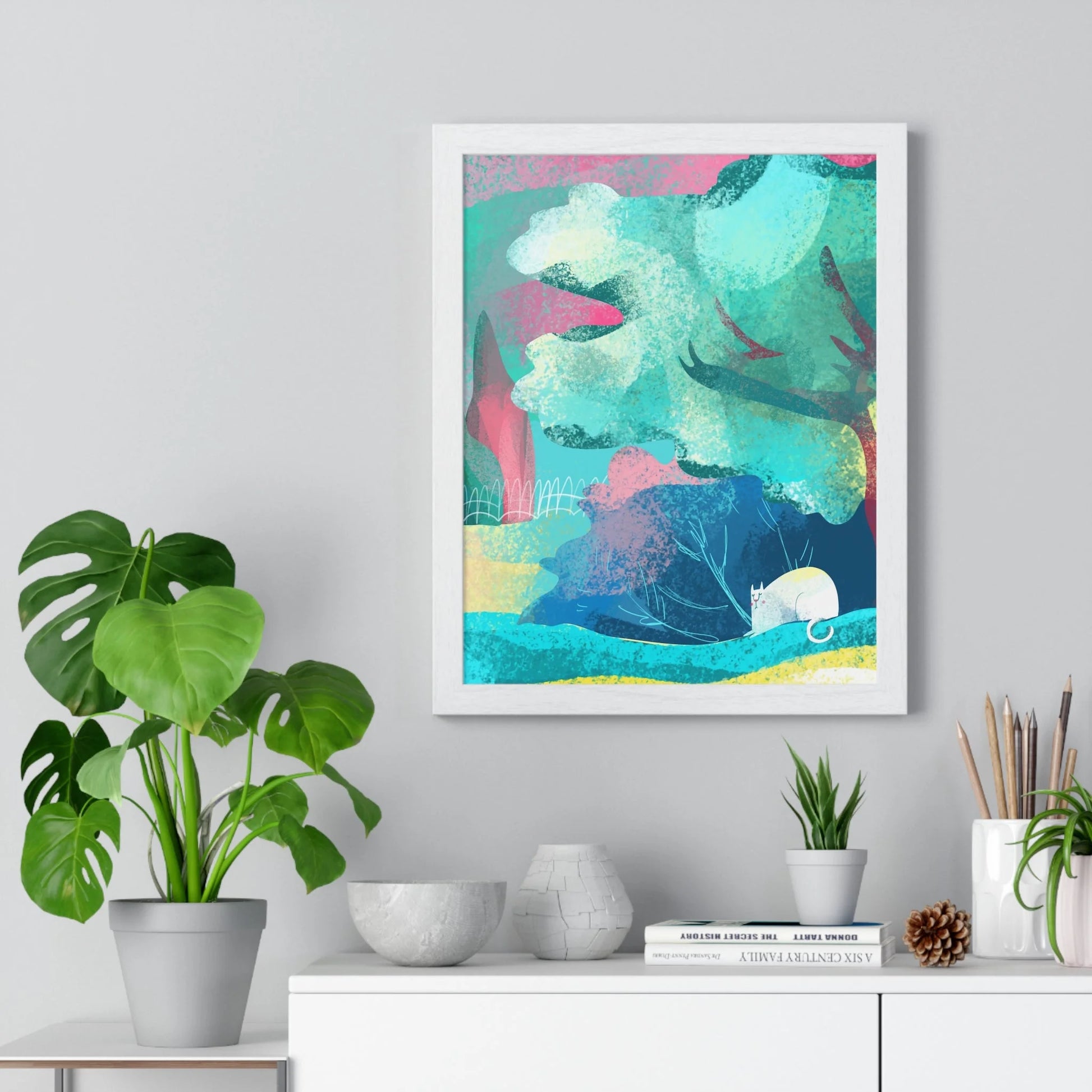 Buy The Best By Artsulli x Color Printify - Vertical Framed Poster - 2025