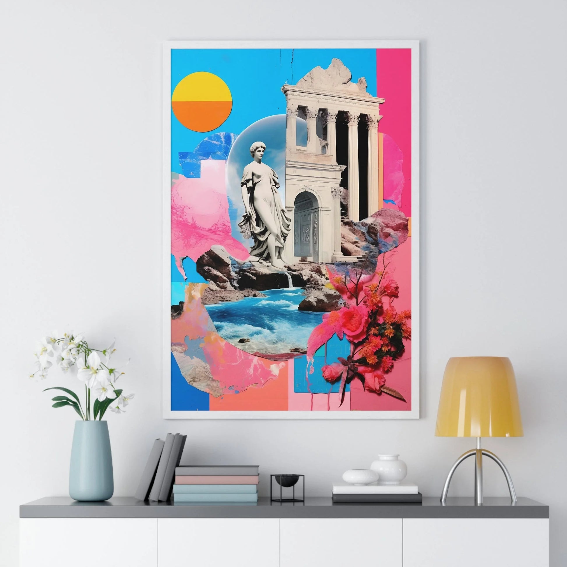 Buy The Best By Artsulli x Color Printify - Vertical Framed Poster - 2025