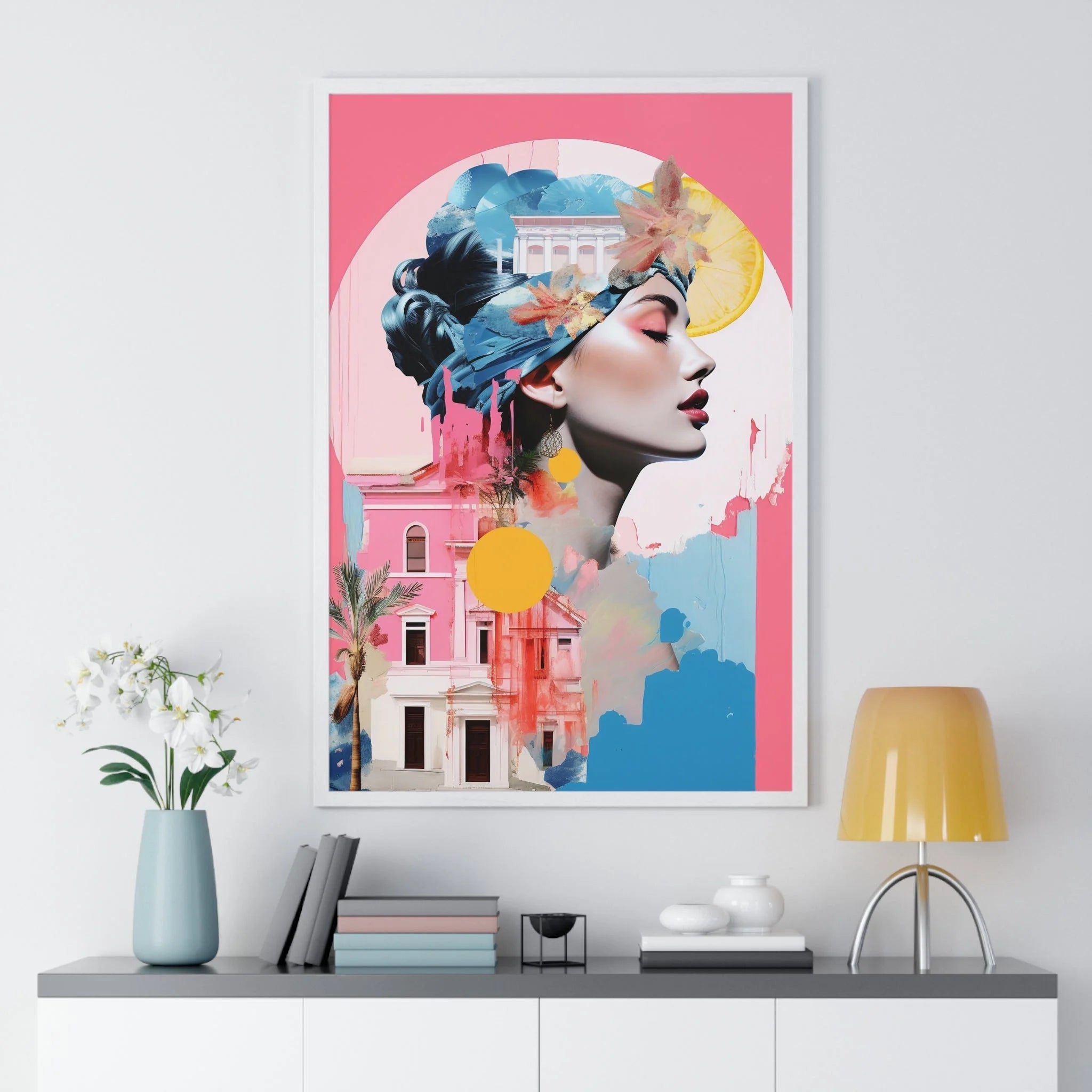 Buy The Best By Artsulli x Color Printify - Vertical Framed Poster - 2025