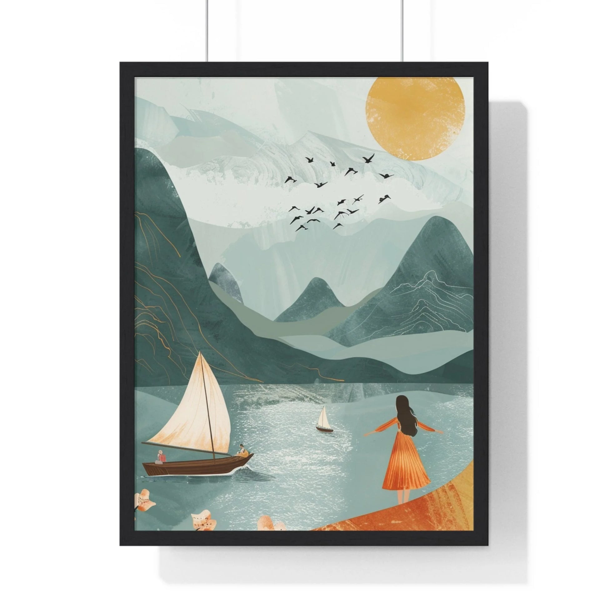 Buy The Best By Artsulli x Color Printify - Vertical Framed Poster - 2025