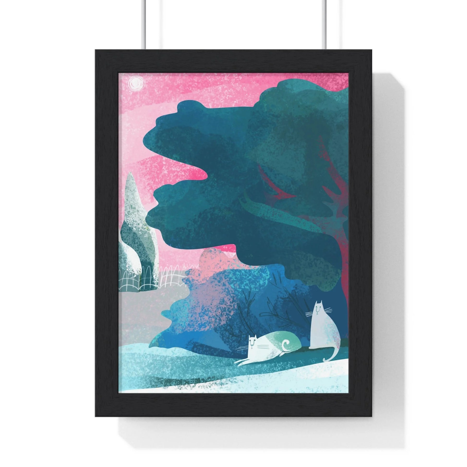 Buy The Best By Artsulli x Color Printify - Vertical Framed Poster - 2025