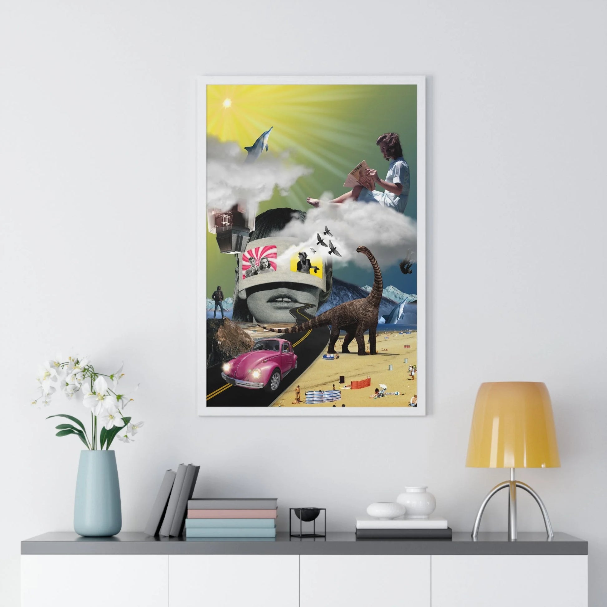Buy The Best By Artsulli x Color Printify - Vertical Framed Poster - 2025