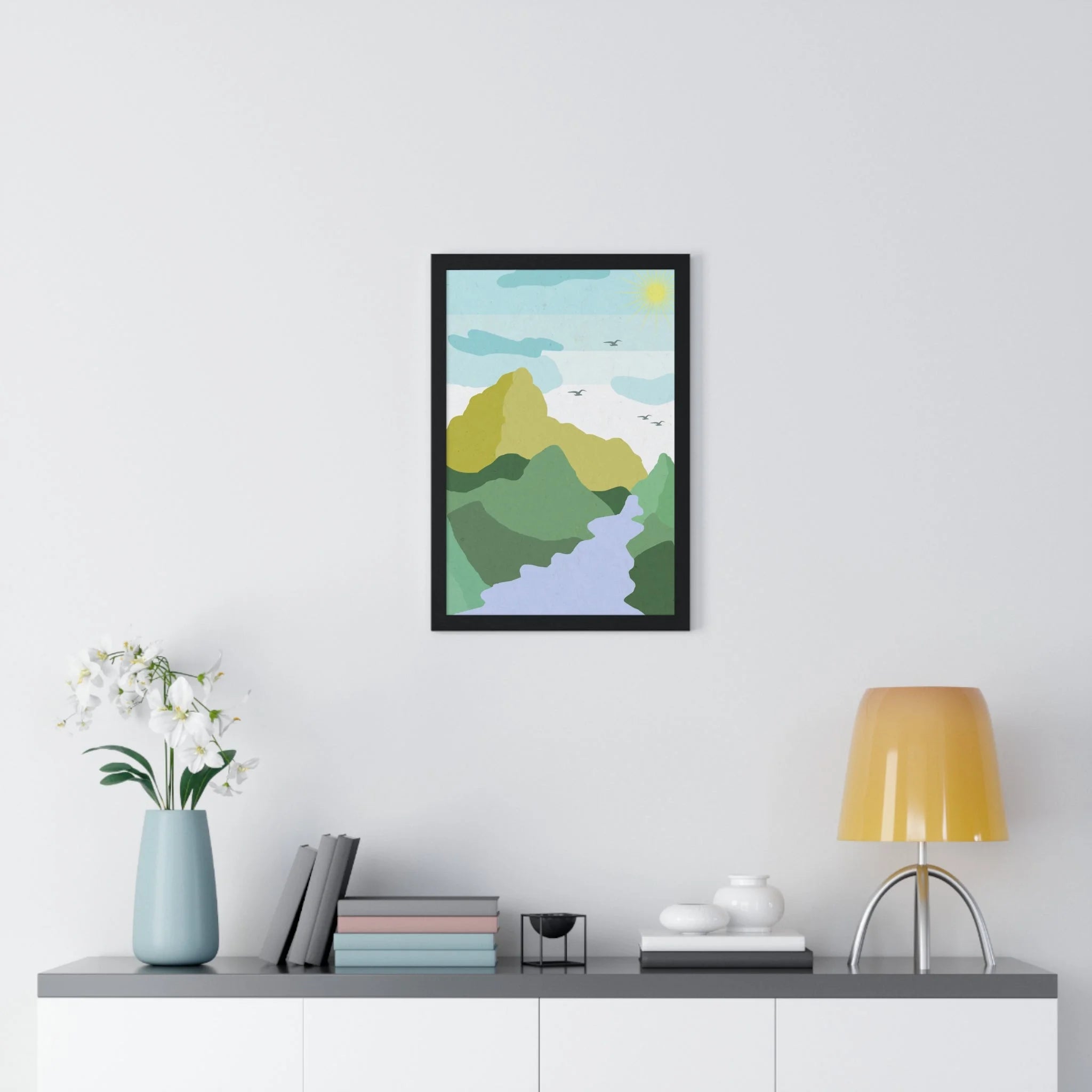 Buy The Best By Artsulli x Color Printify - Vertical Framed Poster - 2025