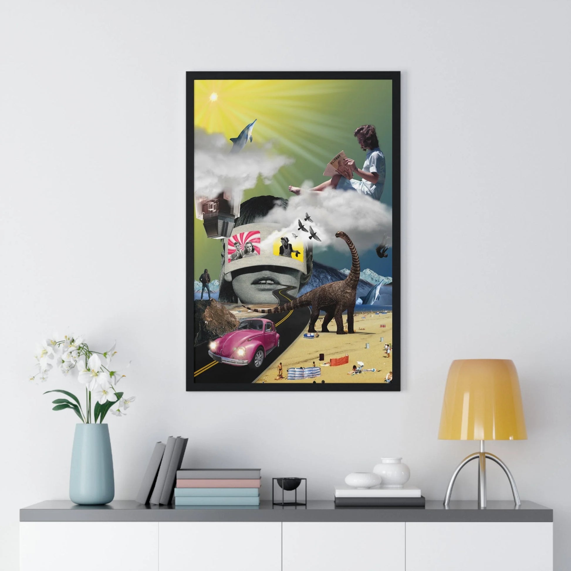 Buy The Best By Artsulli x Color Printify - Vertical Framed Poster - 2025