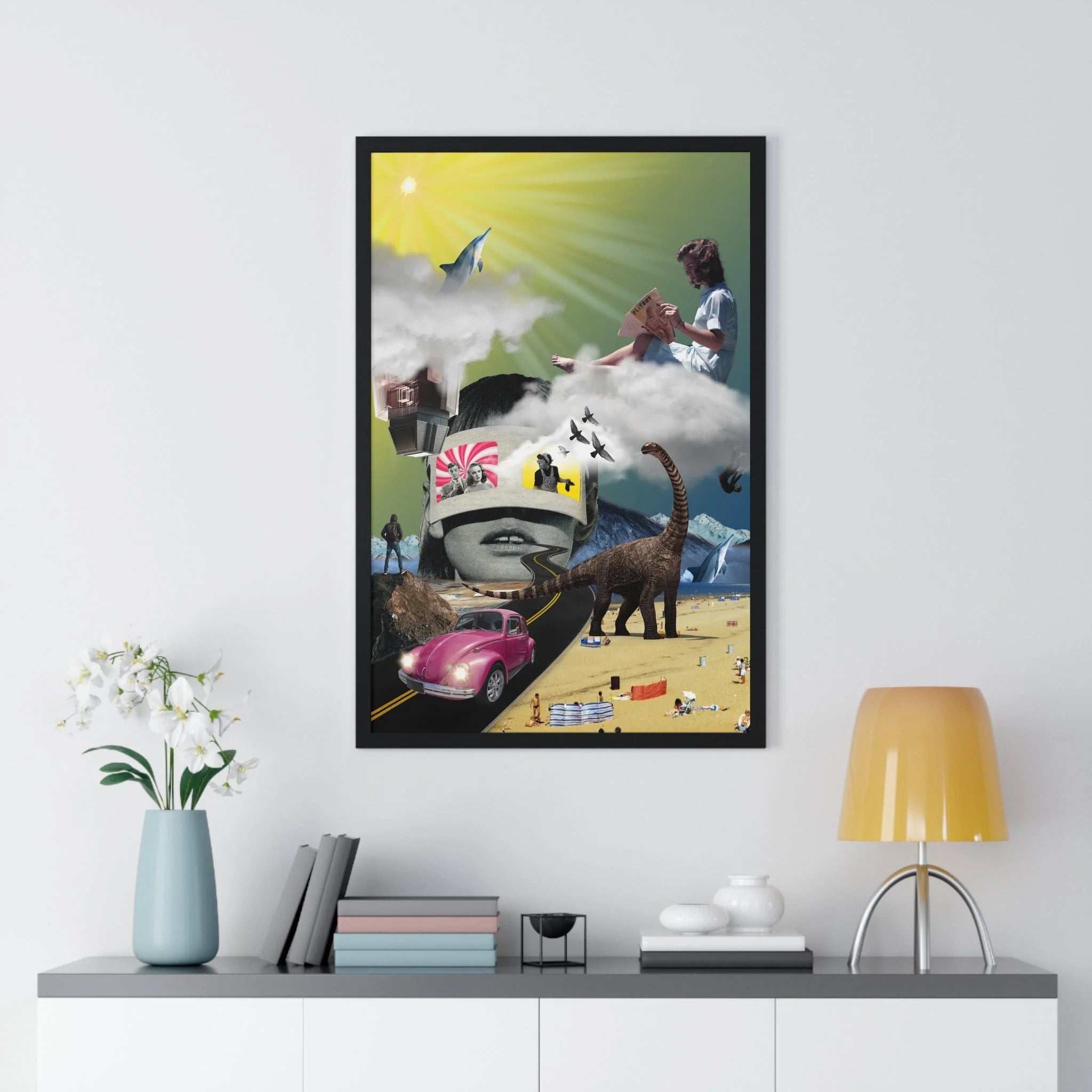 Buy The Best By Artsulli x Color Printify - Vertical Framed Poster - 2025