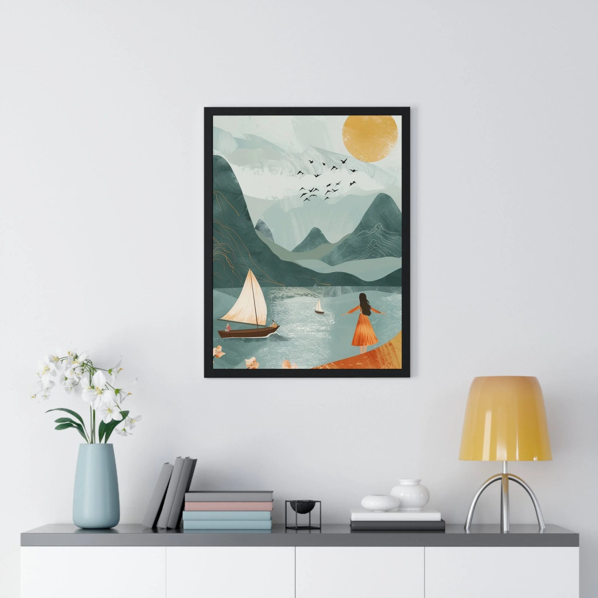 Buy The Best By Artsulli x Color Printify - Vertical Framed Poster - 2025