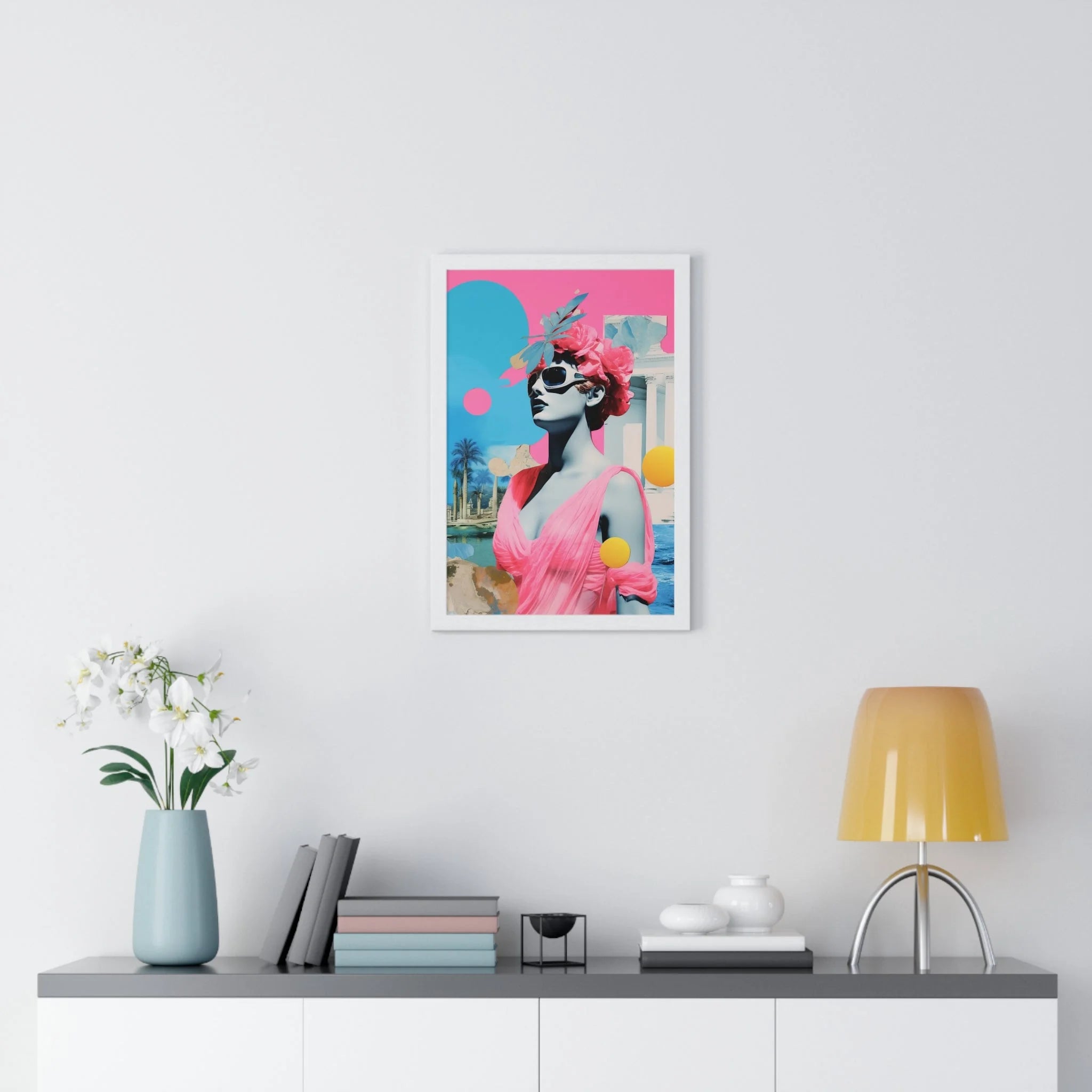 Buy The Best By Artsulli x Color Printify - Vertical Framed Poster - 2025