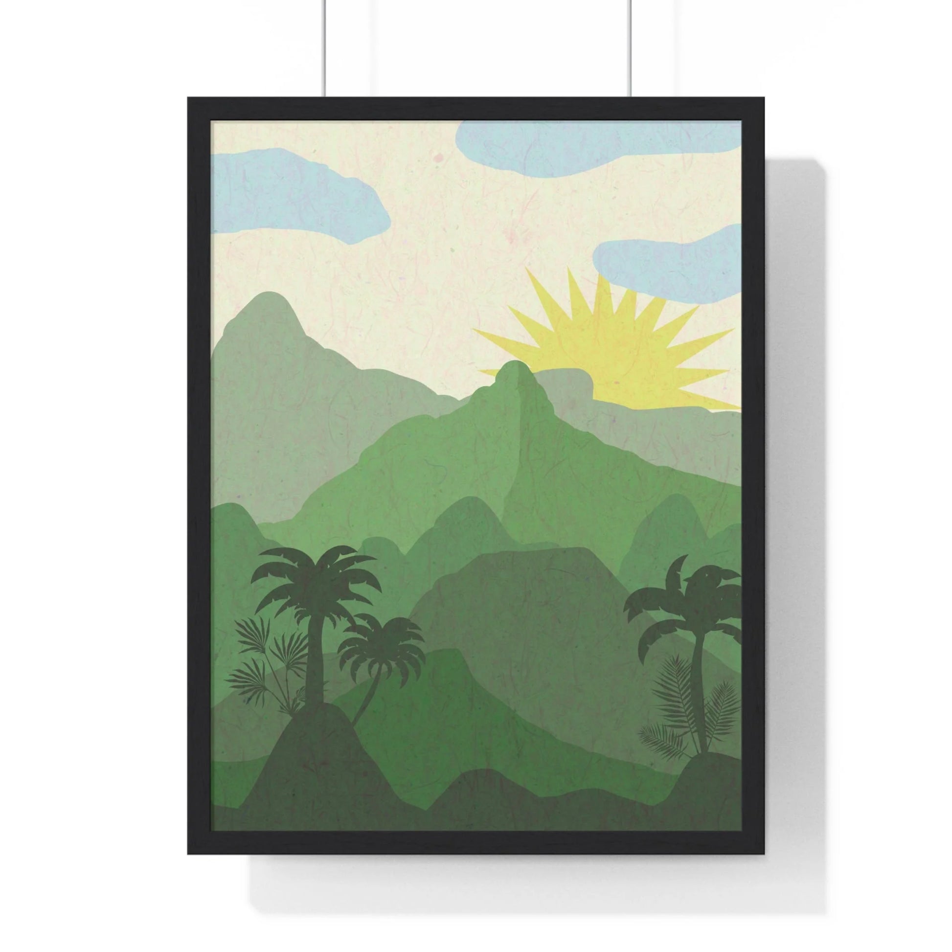 Buy The Best By Artsulli x Color Printify - Vertical Framed Poster - 2025