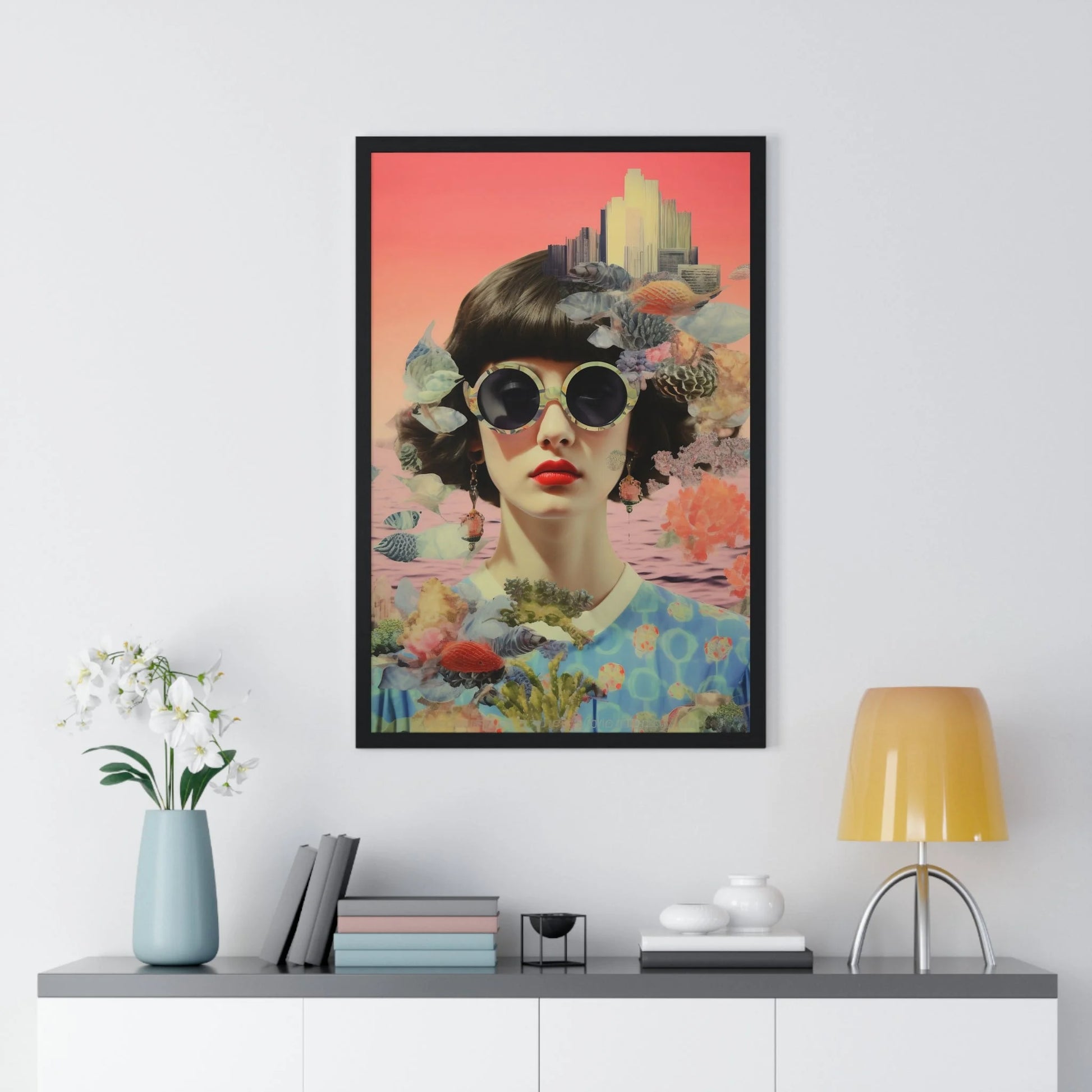 Buy The Best By Artsulli x Color Printify - Vertical Framed Poster - 2025