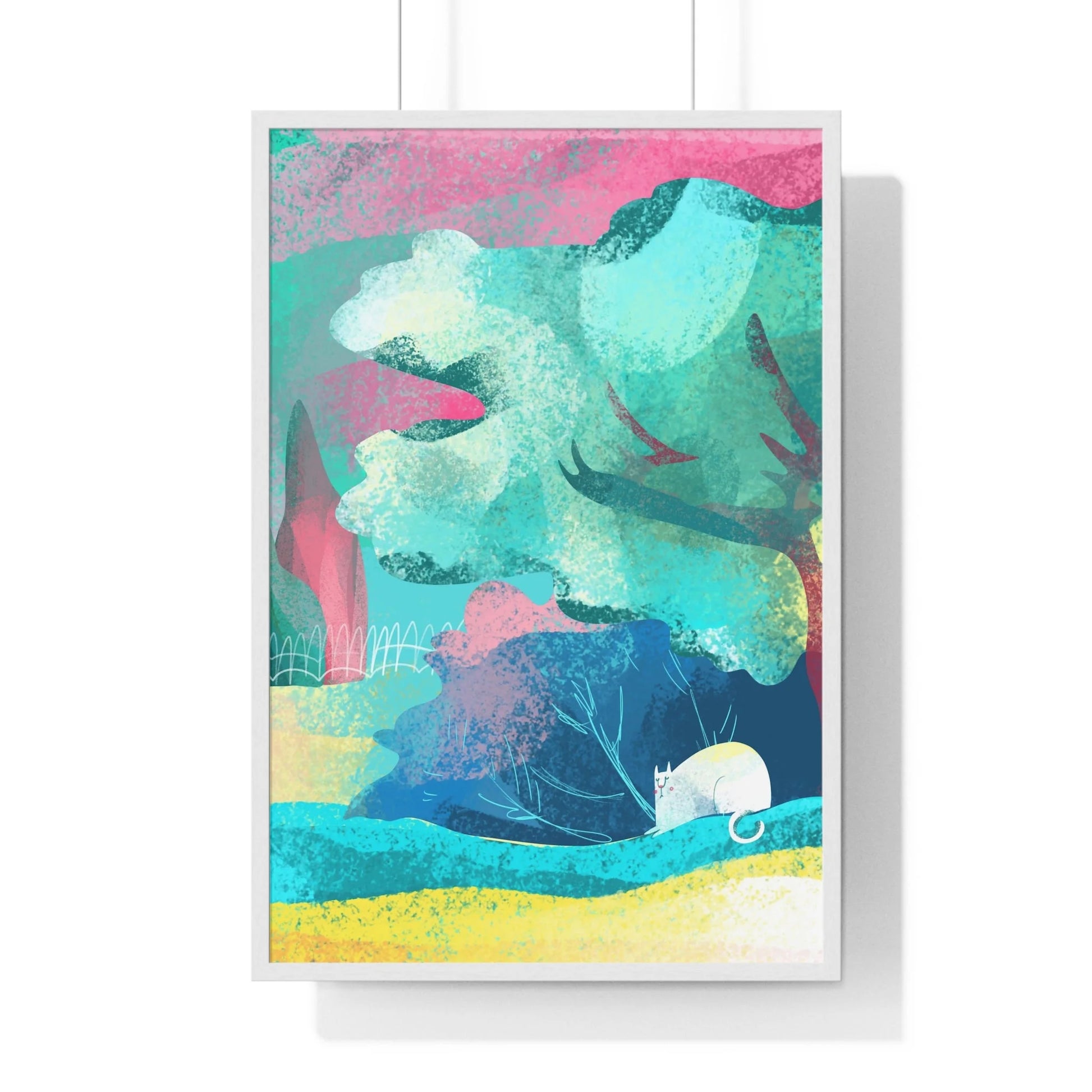 Buy The Best By Artsulli x Color Printify - Vertical Framed Poster - 2025