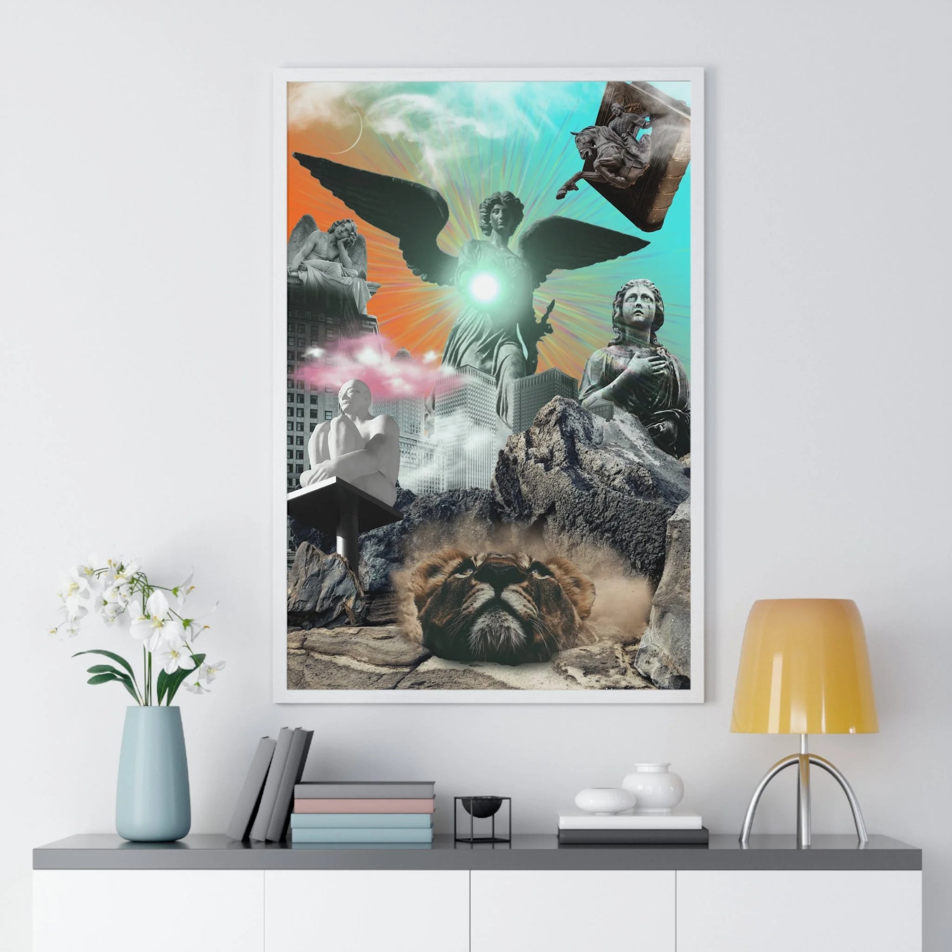 Buy The Best By Artsulli x Color Printify - Vertical Framed Poster - 2025