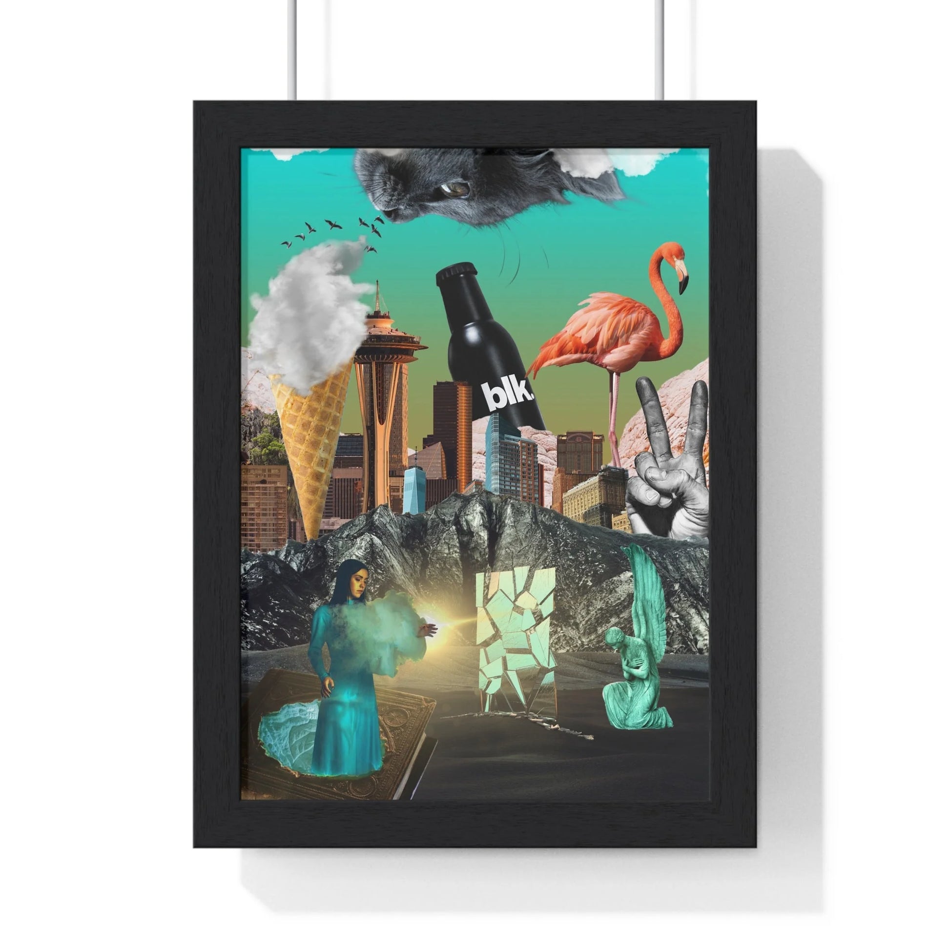 Buy The Best By Artsulli x Color Printify - Vertical Framed Poster - 2025
