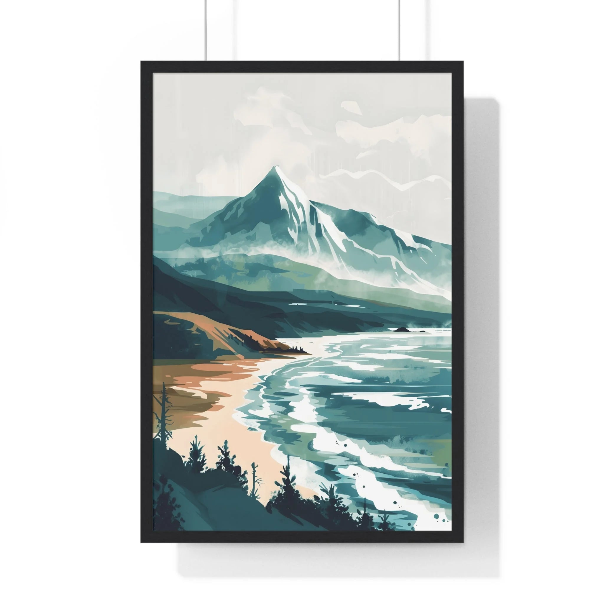 Buy The Best By Artsulli x Color Printify - Vertical Framed Poster - 2025