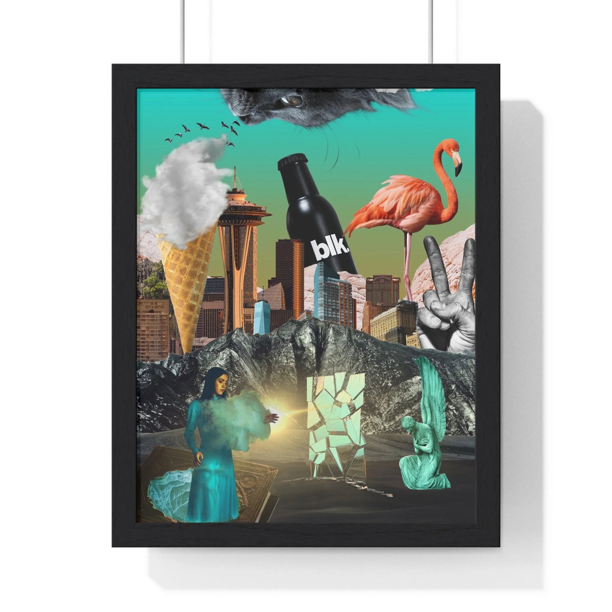 Buy The Best By Artsulli x Color Printify - Vertical Framed Poster - 2025