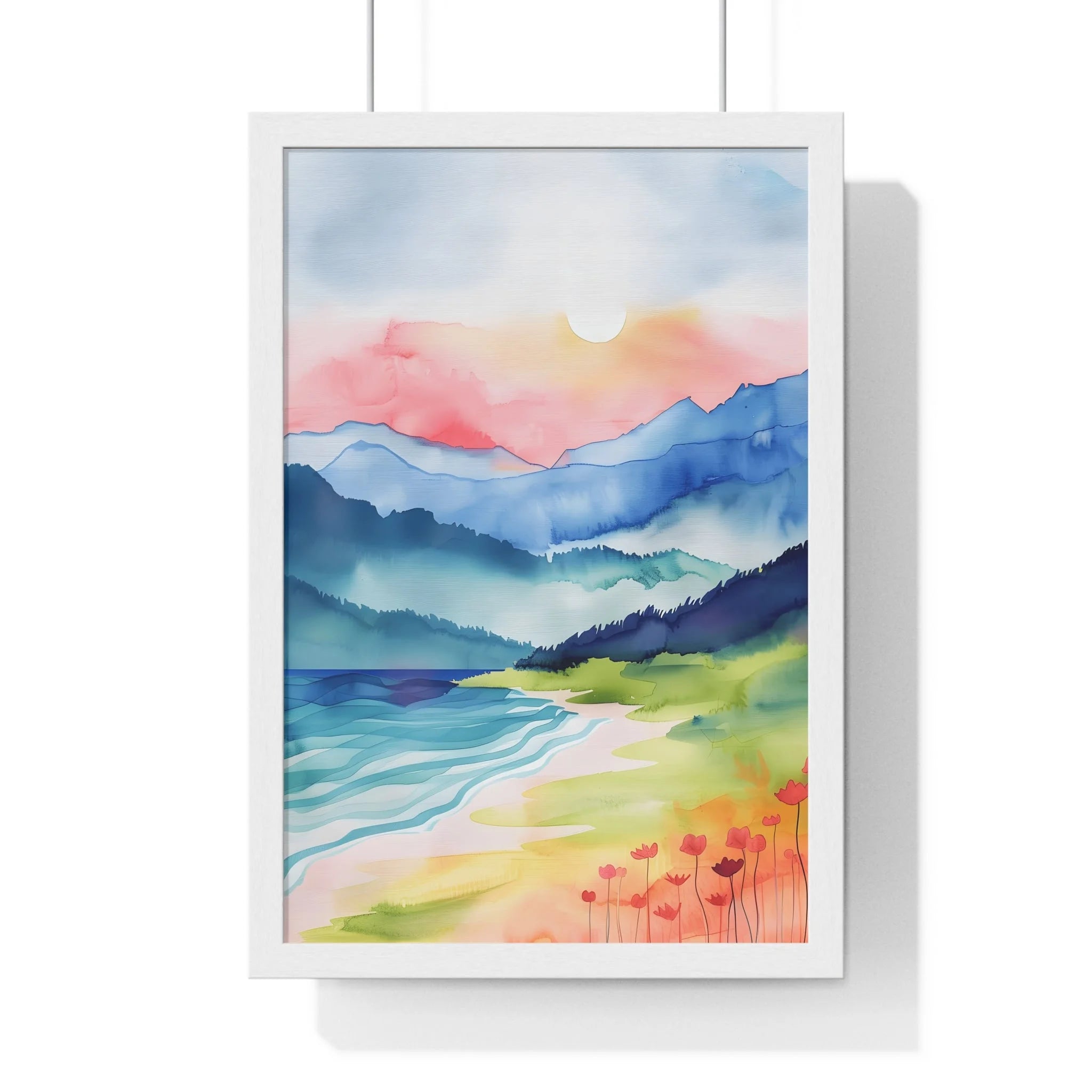 Buy The Best By Artsulli x Color Printify - Vertical Framed Poster - 2025
