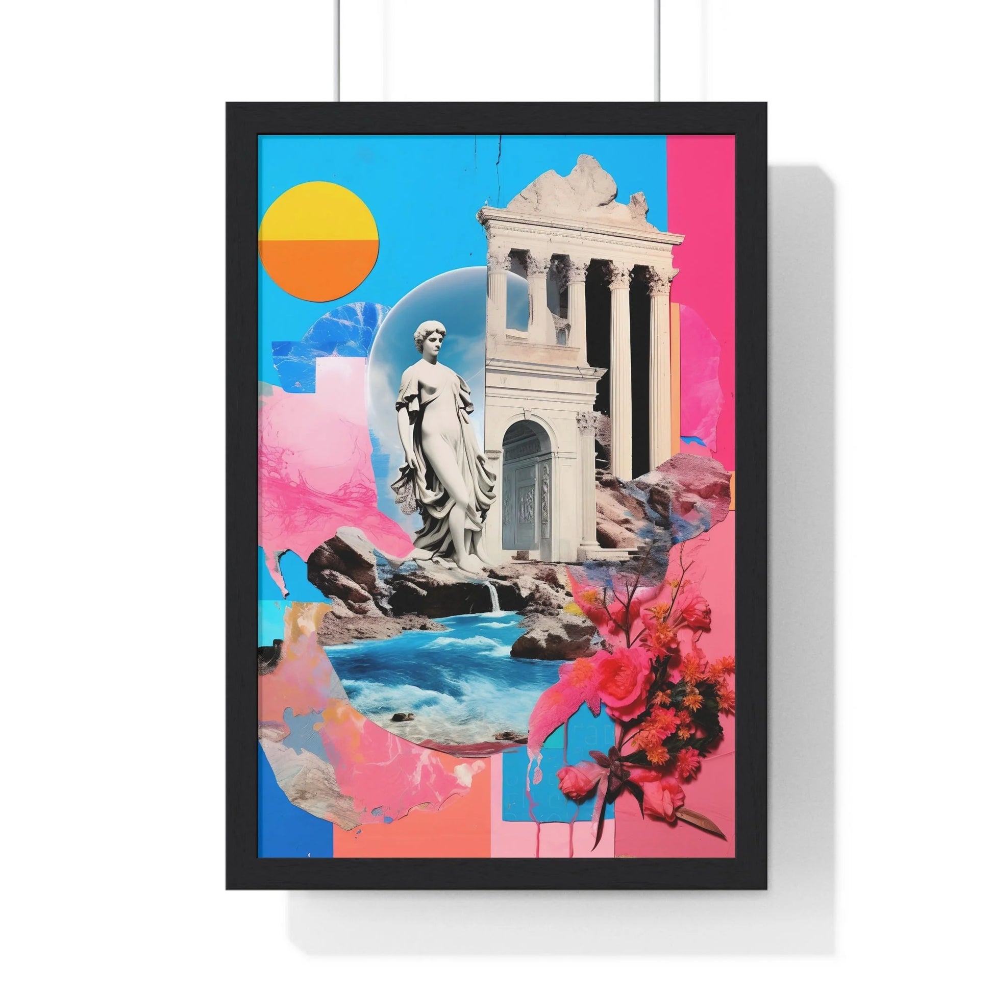 Buy The Best By Artsulli x Color Printify - Vertical Framed Poster - 2025