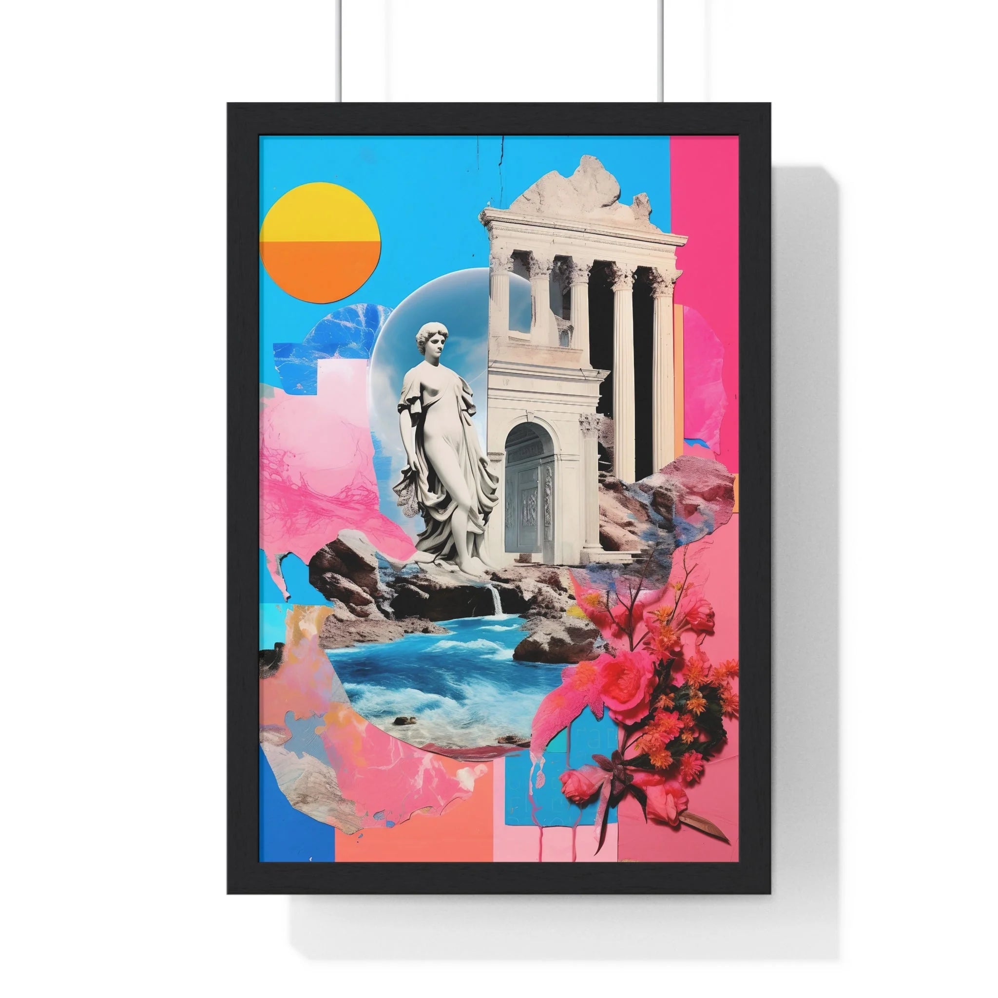 Buy The Best By Artsulli x Color Printify - Vertical Framed Poster - 2025