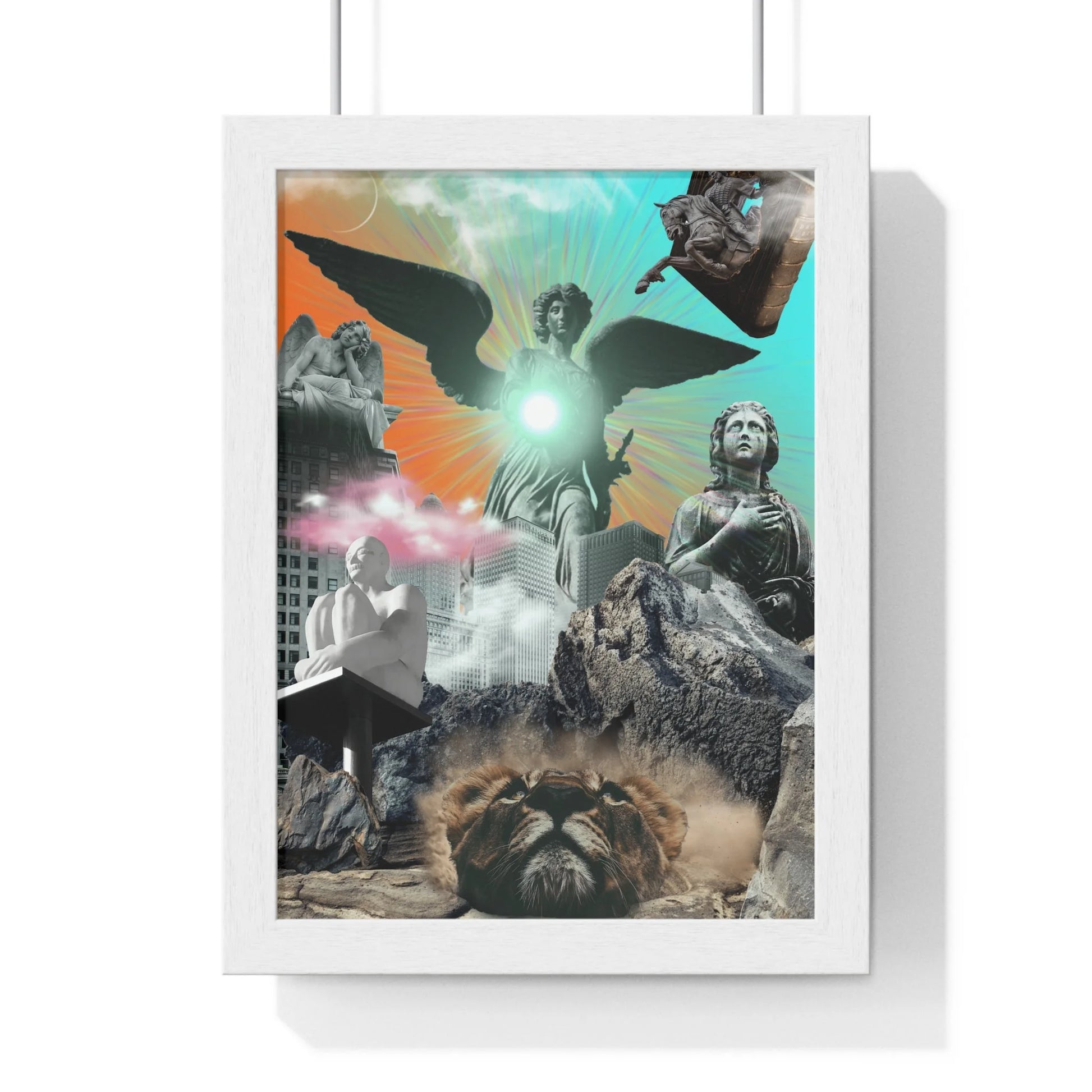 Buy The Best By Artsulli x Color Printify - Vertical Framed Poster - 2025