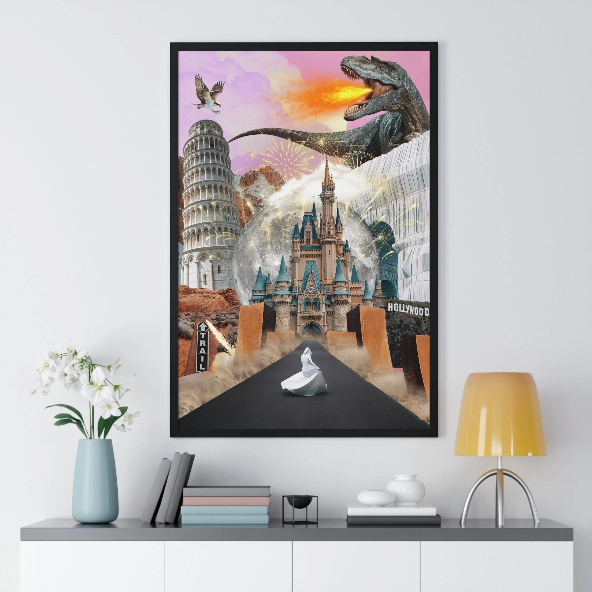 Buy The Best By Artsulli x Color Printify - Vertical Framed Poster - 2025