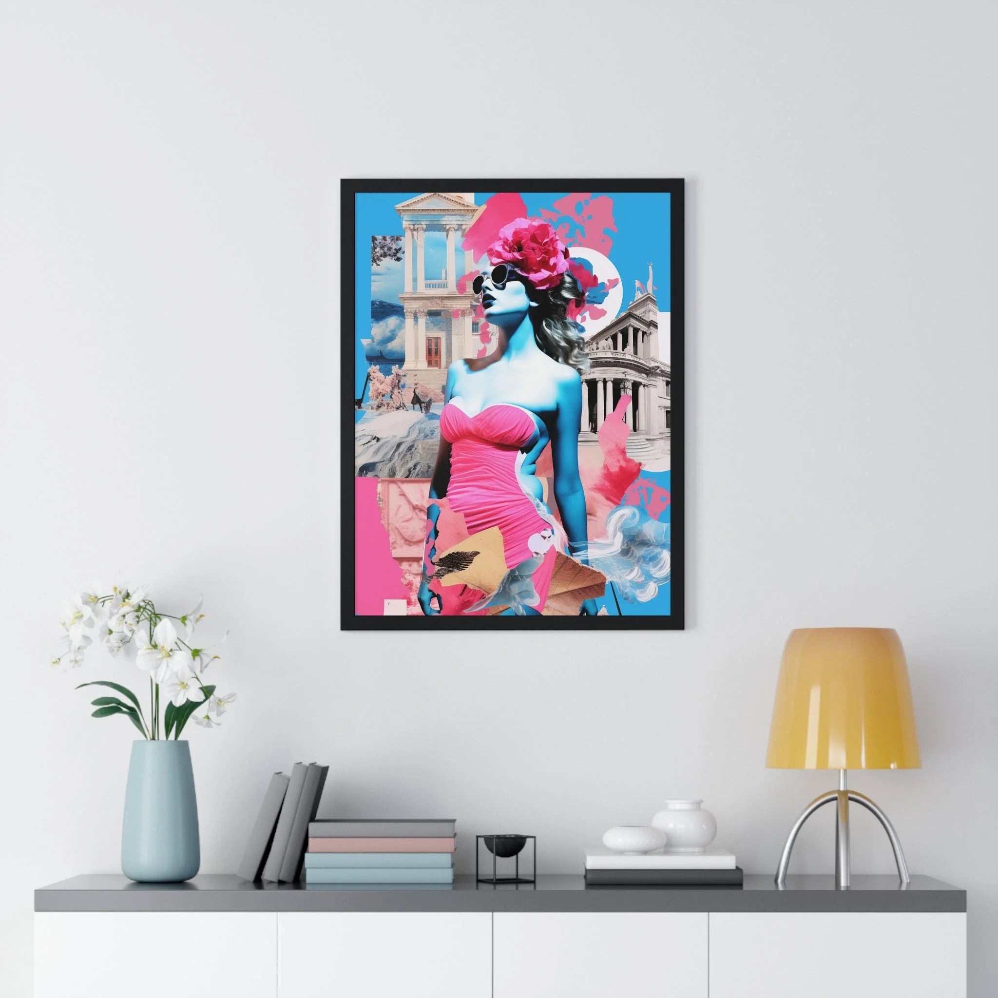 Buy The Best By Artsulli x Color Printify - Vertical Framed Poster - 2025