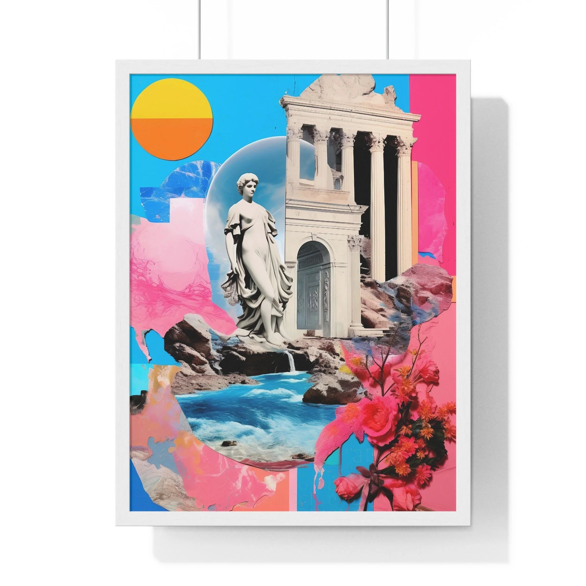 Buy The Best By Artsulli x Color Printify - Vertical Framed Poster - 2025