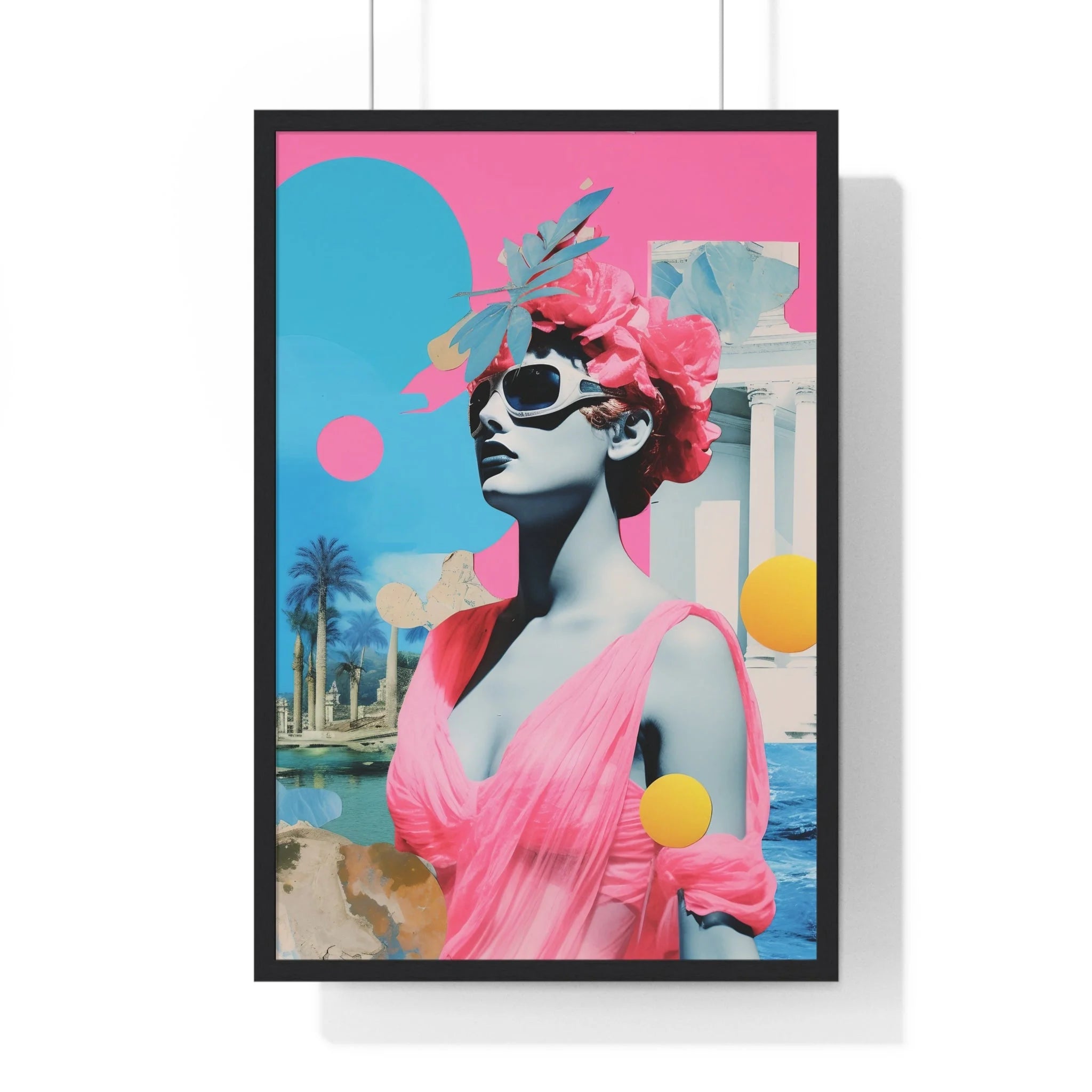 Buy The Best By Artsulli x Color Printify - Vertical Framed Poster - 2025