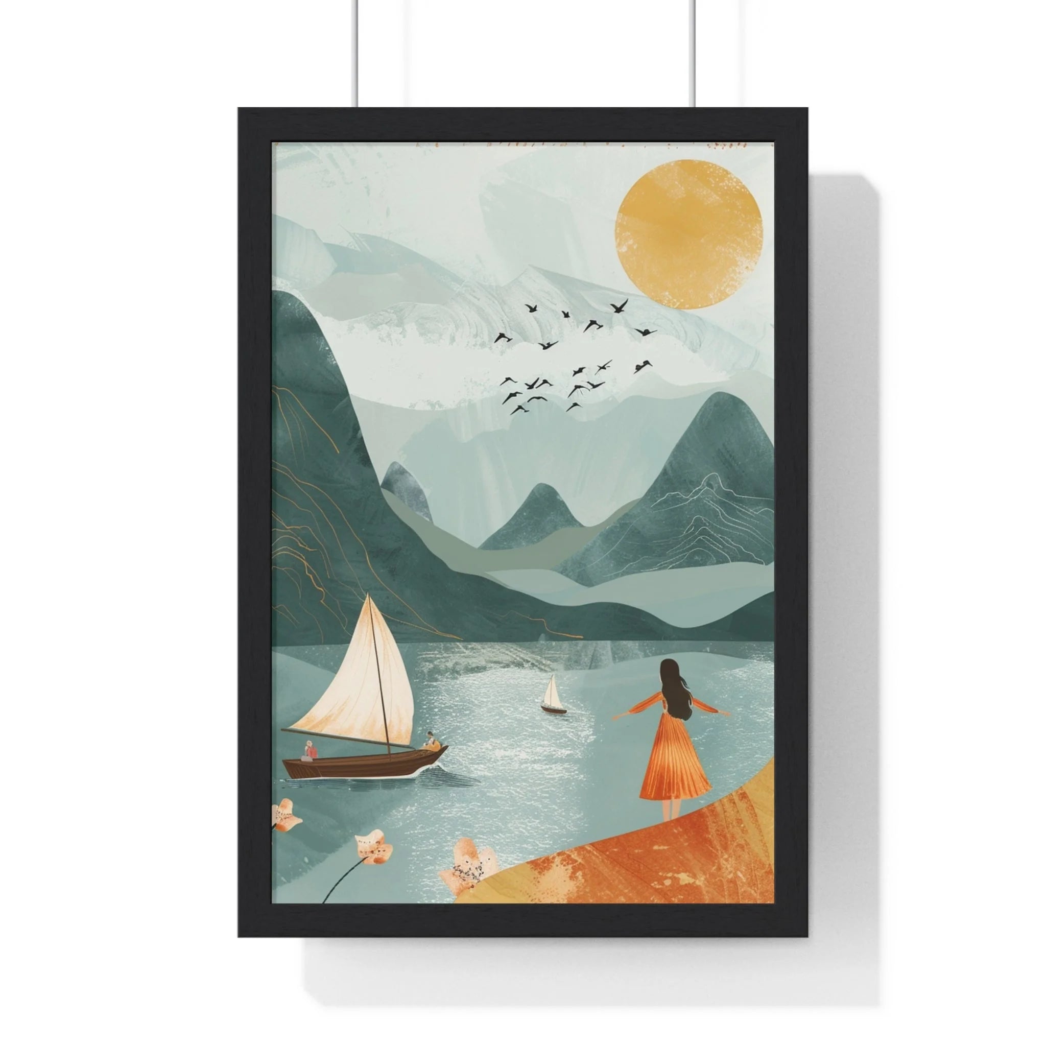 Buy The Best By Artsulli x Color Printify - Vertical Framed Poster - 2025