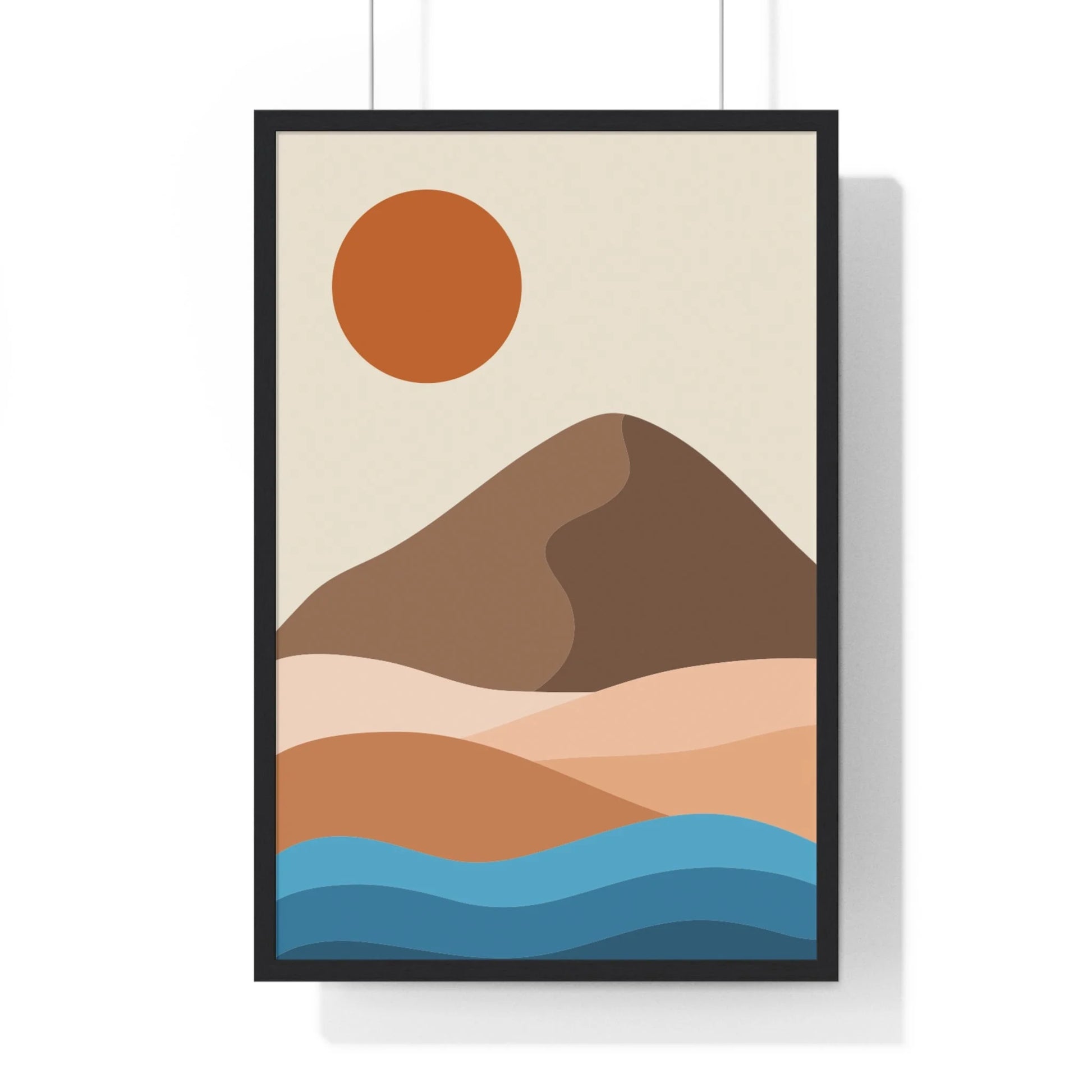 Buy The Best By Artsulli x Color Printify - Vertical Framed Poster - 2025