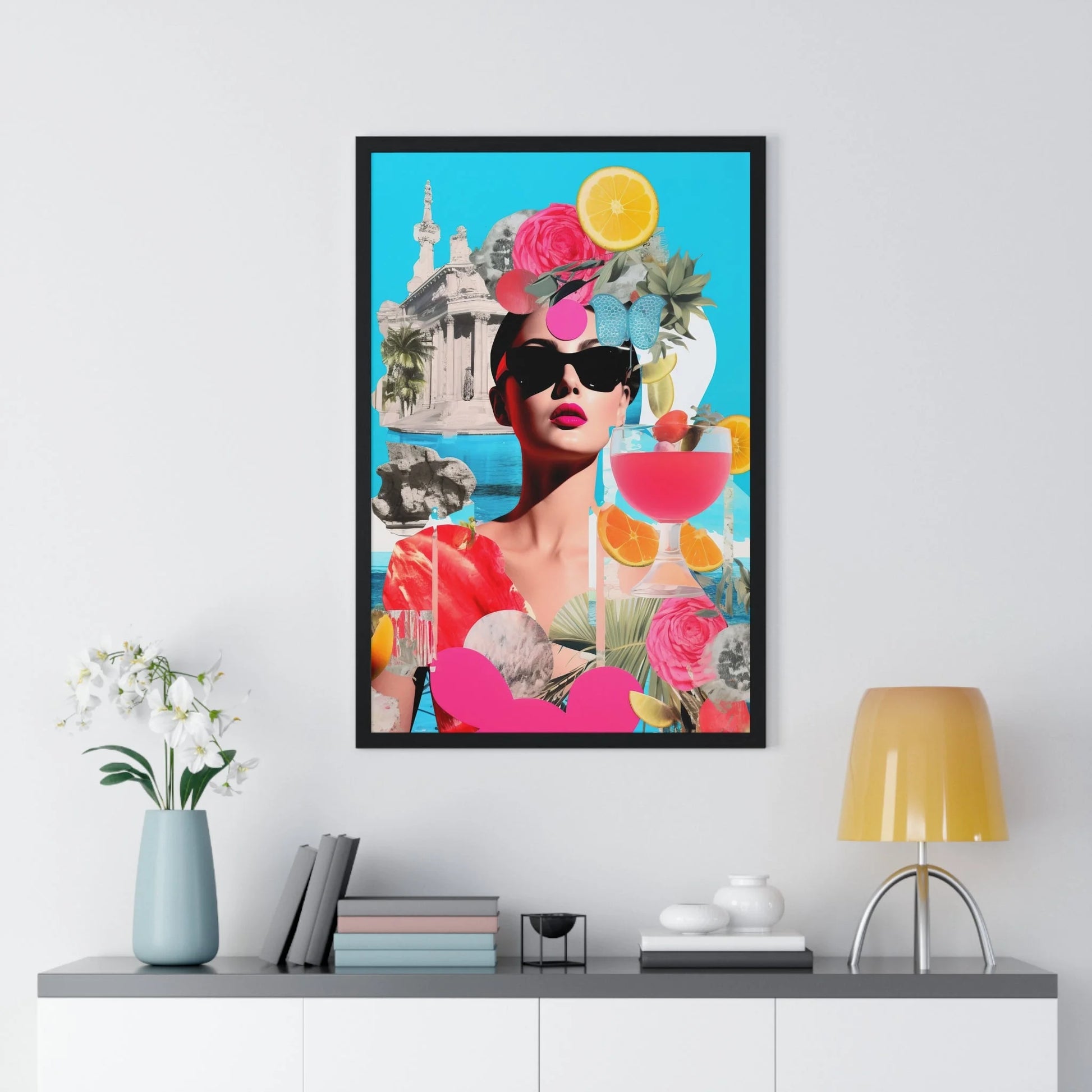 Buy The Best By Artsulli x Color Printify - Vertical Framed Poster - 2025