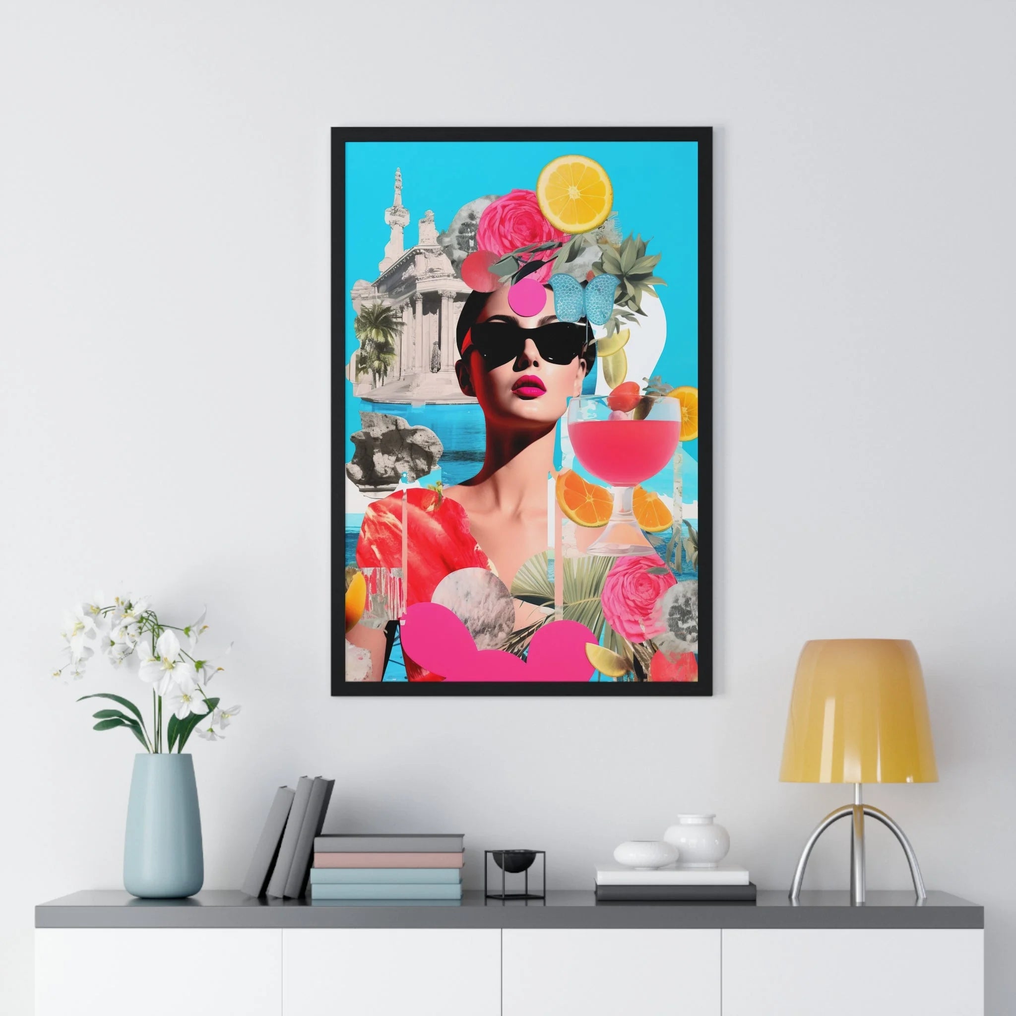Buy The Best By Artsulli x Color Printify - Vertical Framed Poster - 2025