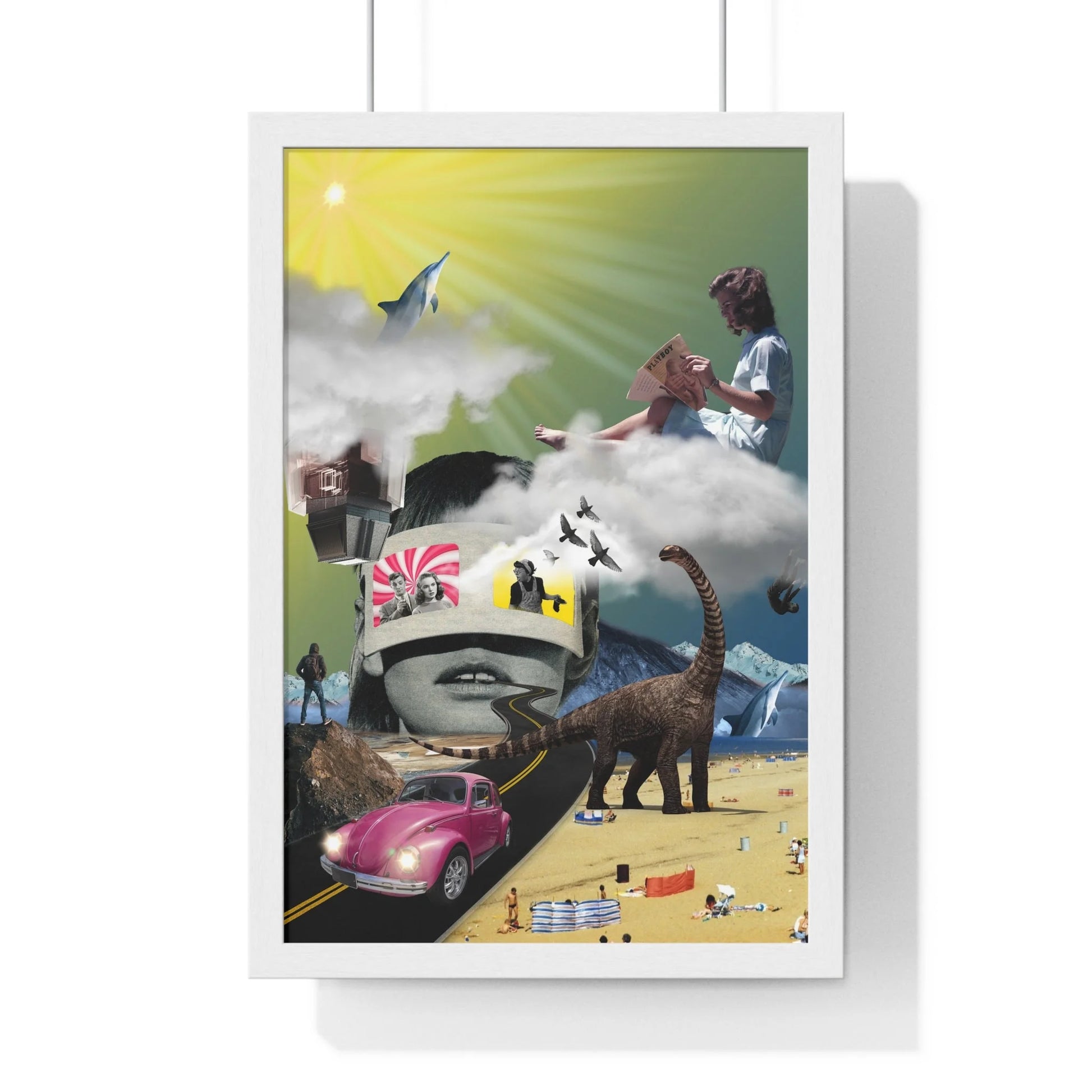 Buy The Best By Artsulli x Color Printify - Vertical Framed Poster - 2025