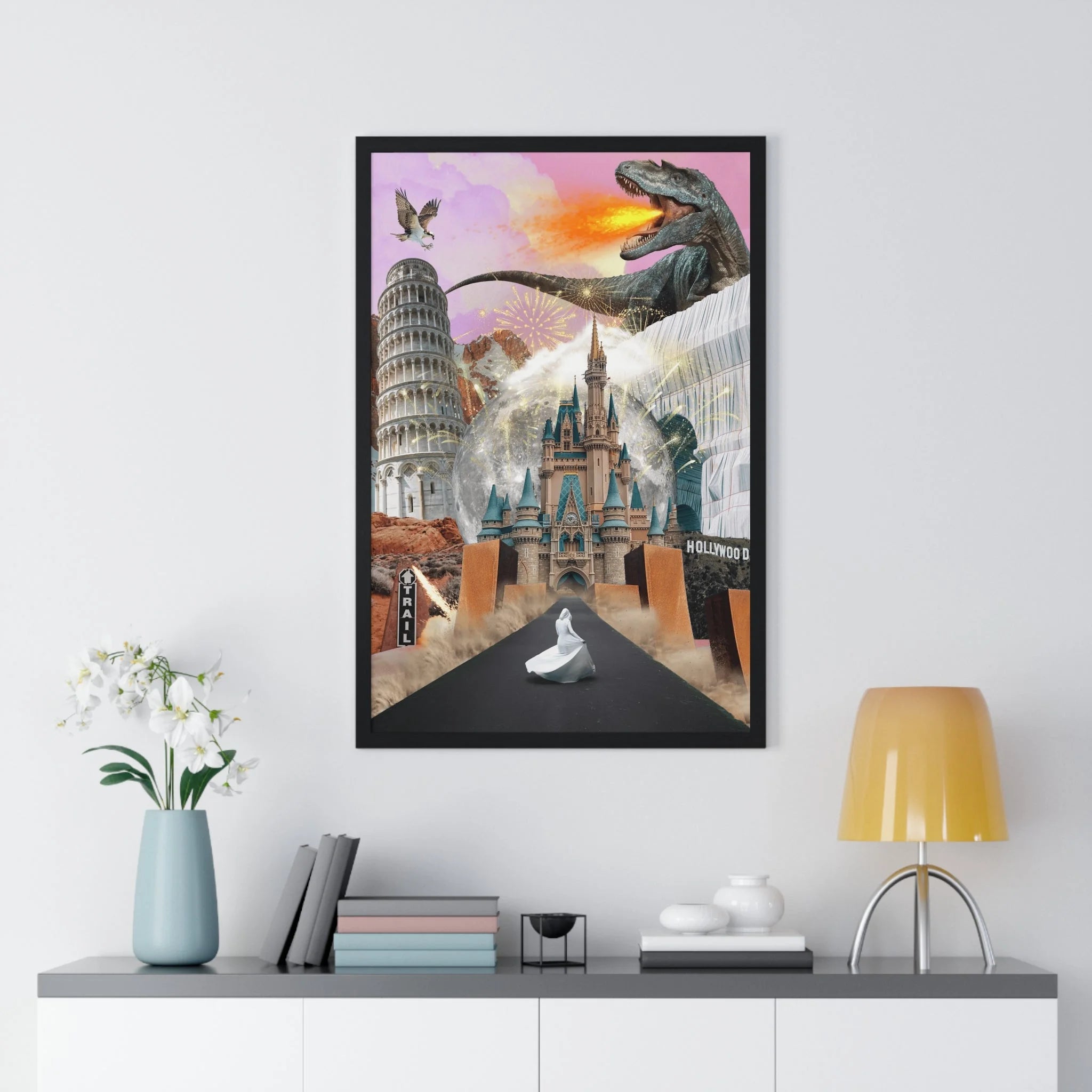 Buy The Best By Artsulli x Color Printify - Vertical Framed Poster - 2025