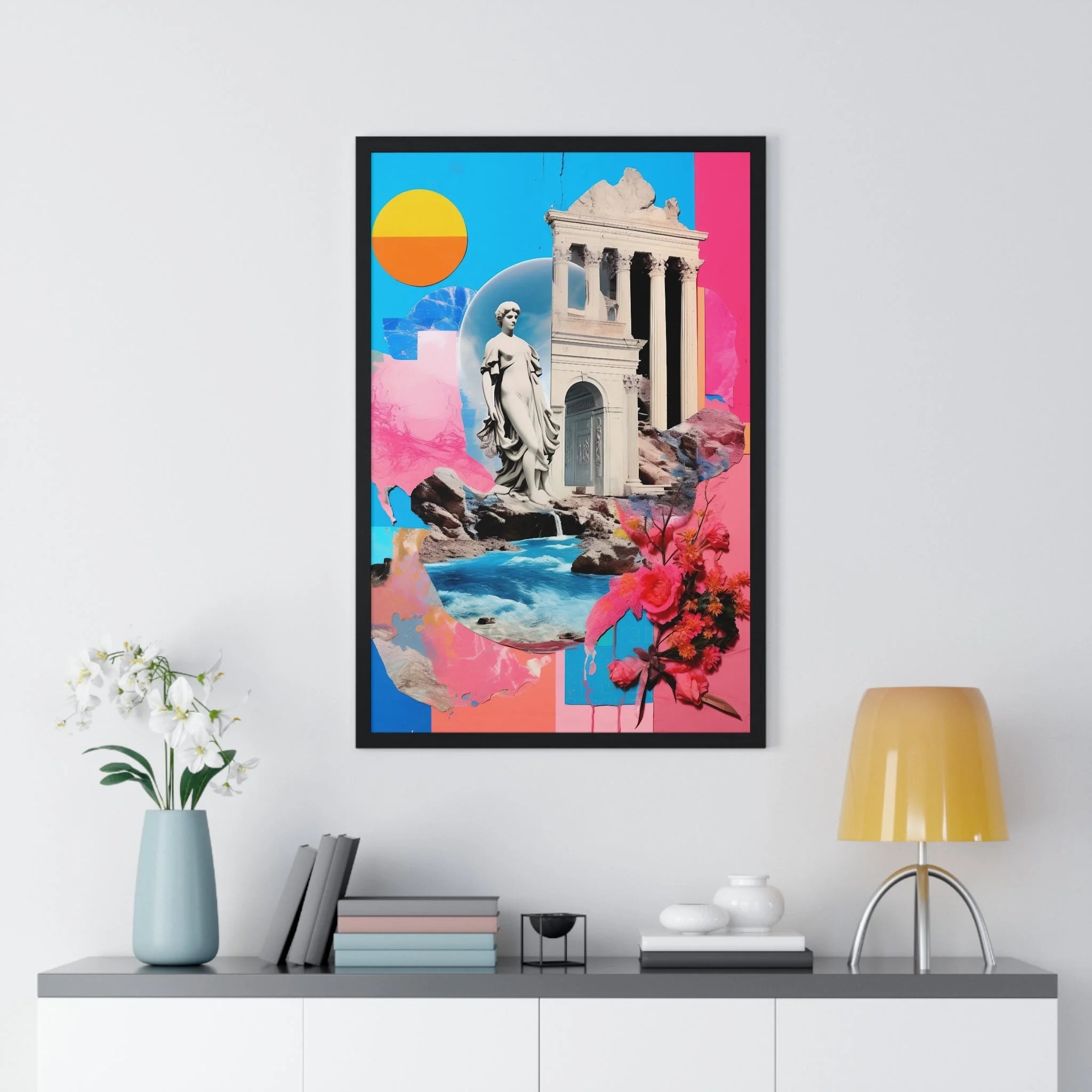 Buy The Best By Artsulli x Color Printify - Vertical Framed Poster - 2025