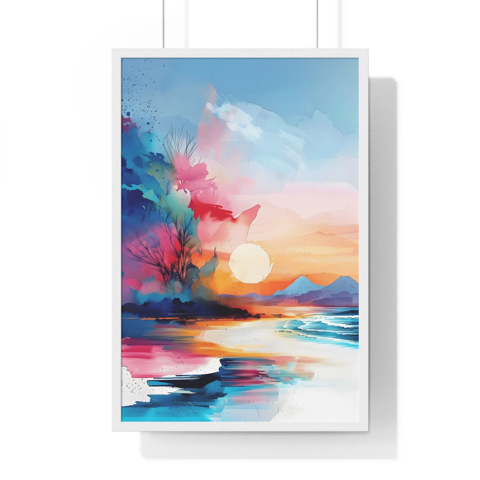 Buy The Best By Artsulli x Color Printify - Vertical Framed Poster - 2025