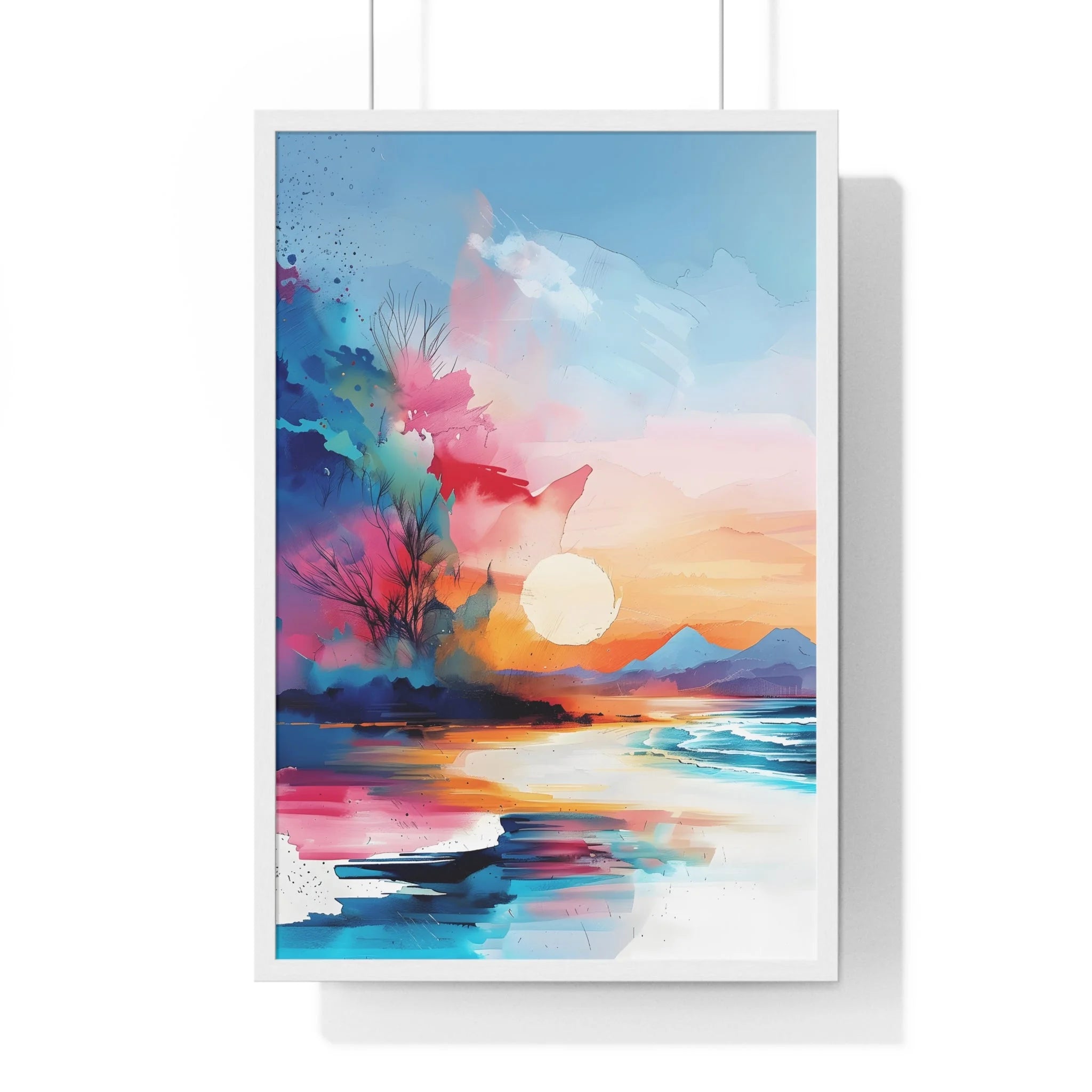 Buy The Best By Artsulli x Color Printify - Vertical Framed Poster - 2025